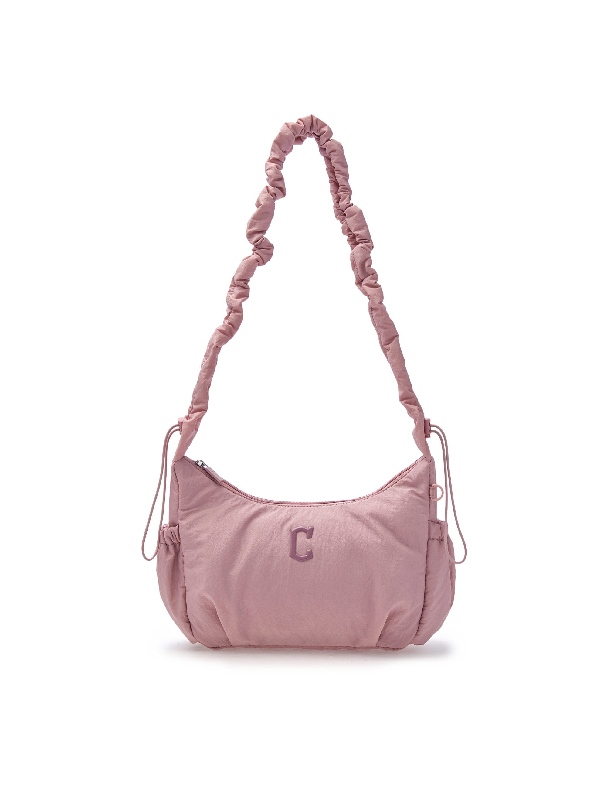 ★MLB Korea★ Basic Athleisure Hobo Bag NY Cream 3ABQA015N-5 org.jpg
