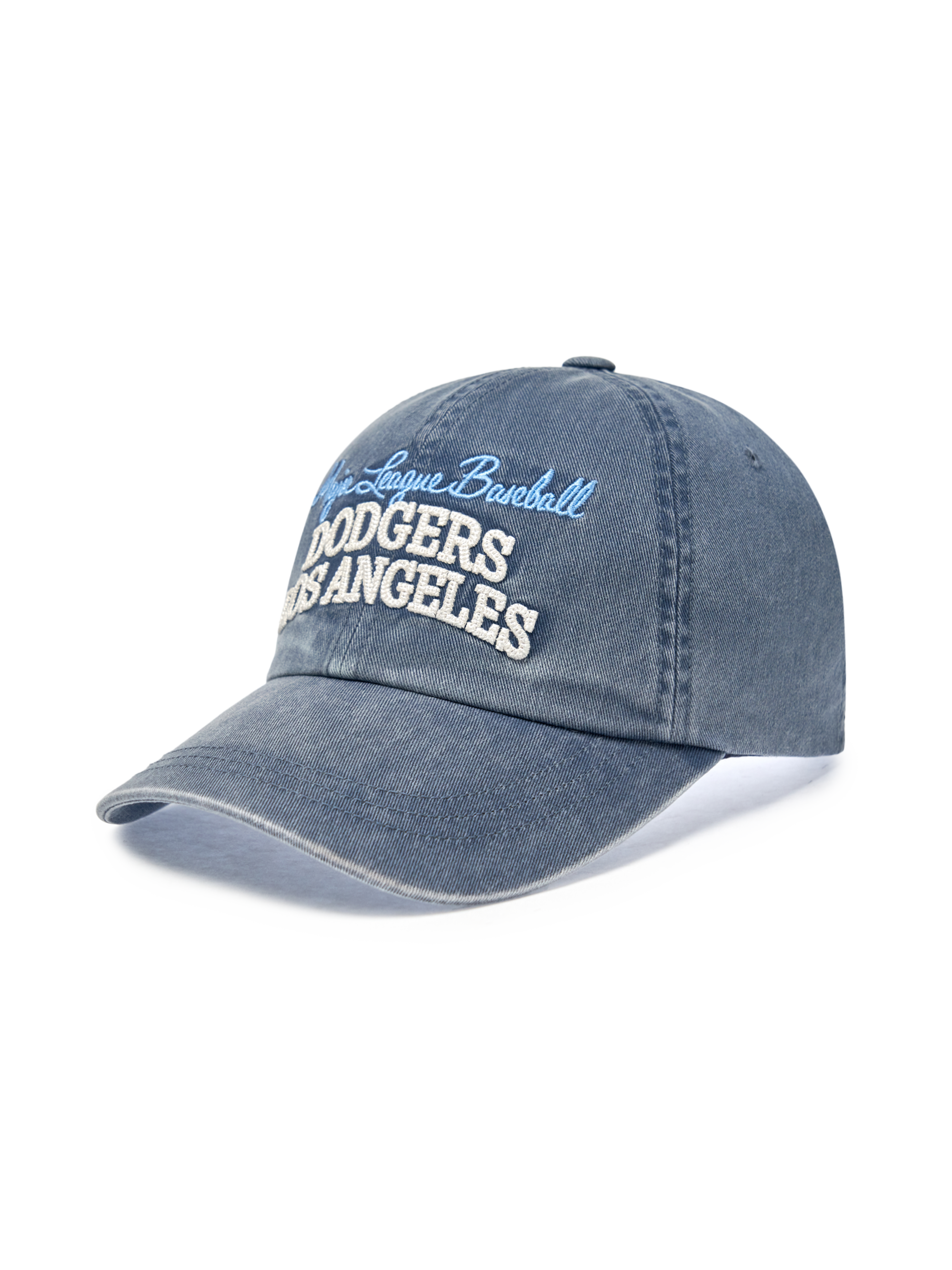 MLB 빈티지 컬러 워싱 언스트럭쳐 볼캡 LA다저스 (BEIGE)