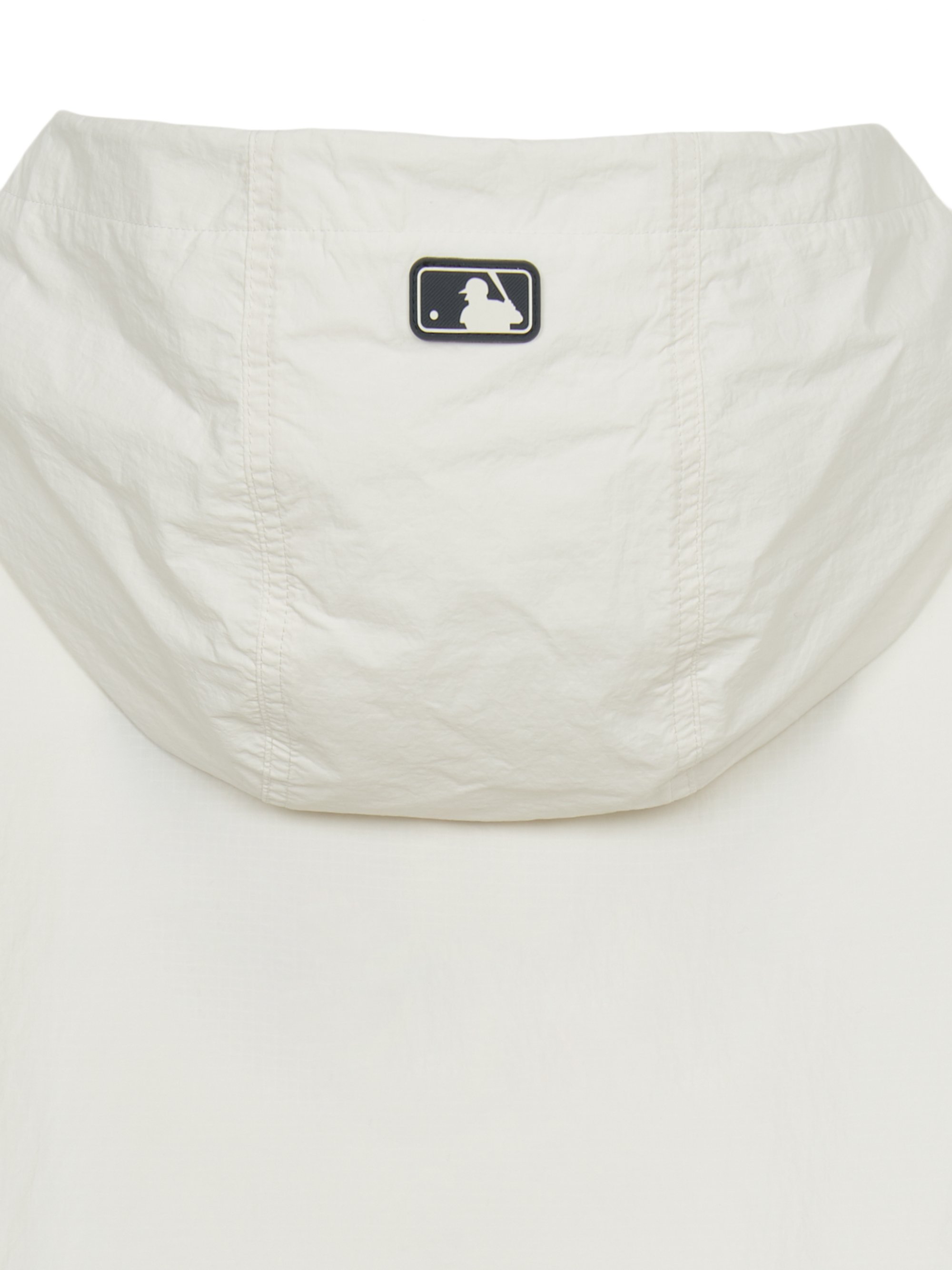 MLB 고프코어 경량 나일론 립스탑 바람막이 뉴욕양키스 (CREAM)
