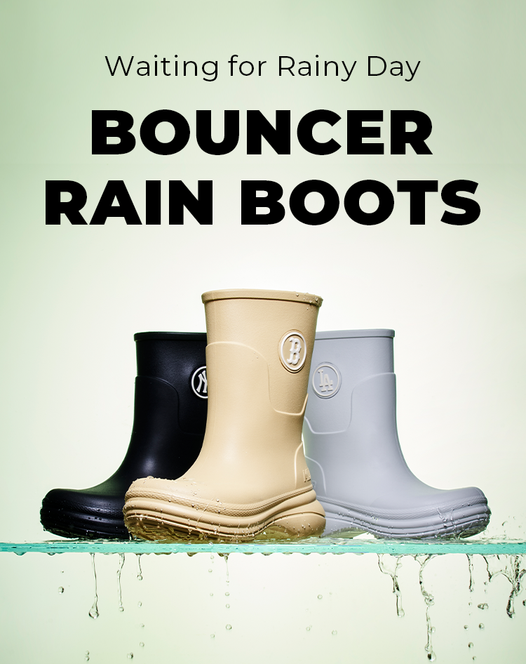 [MLB] Bouncer Rain Boots ★すぐ品切れ★ MLB□Bouncer Rain Boots Short □送料込