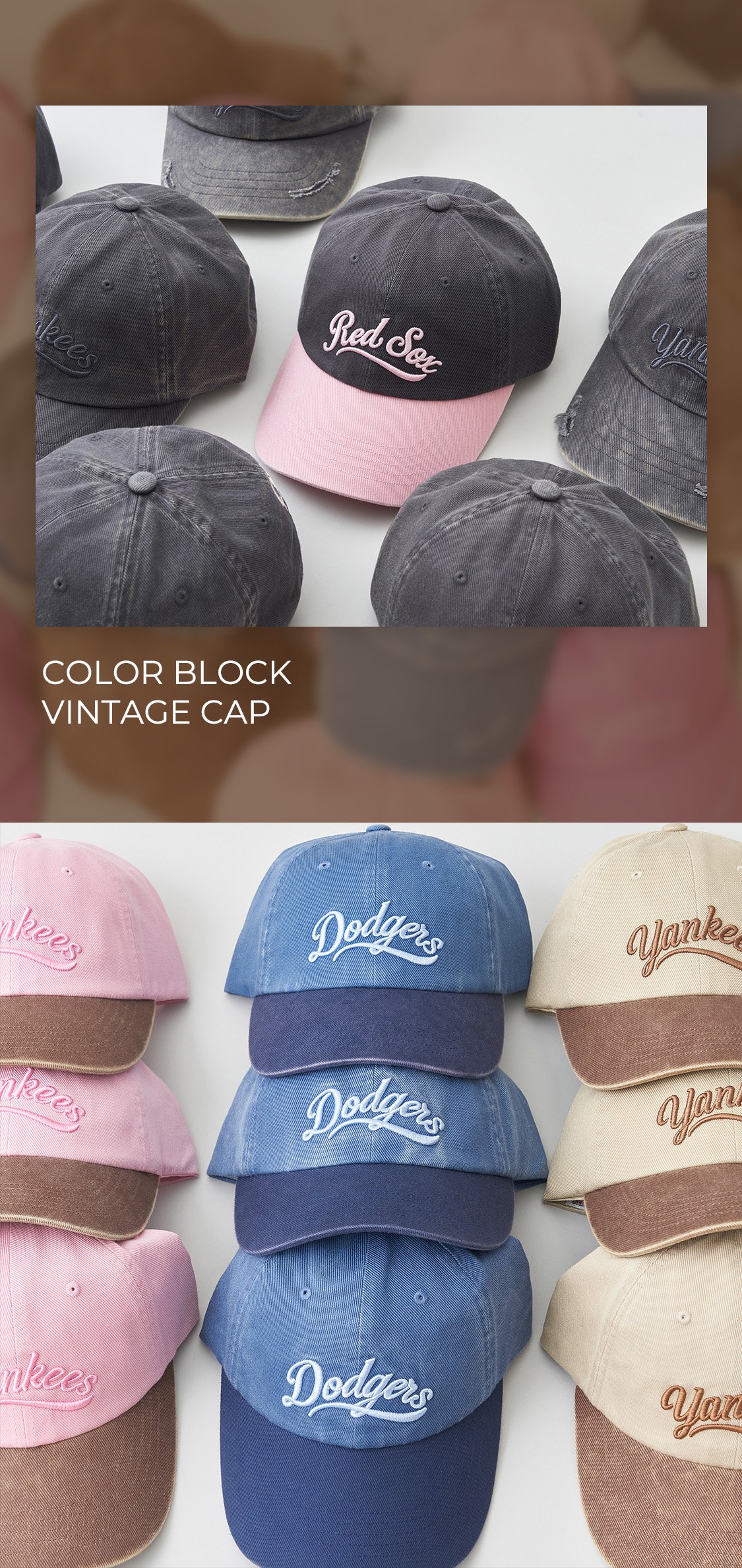 엠엘비 코리아 - Street Styling VINTAGE BALL CAP