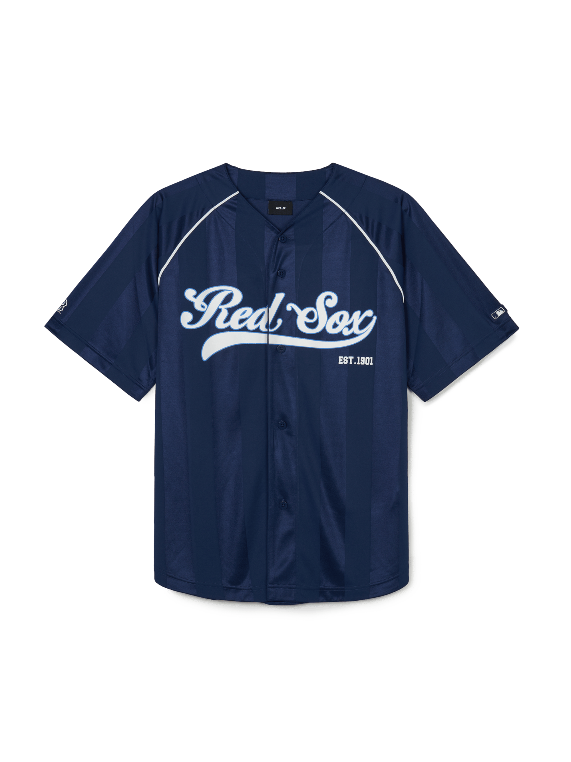 바시티 하이글로시 베이스볼 셔츠 보스턴 레드삭스