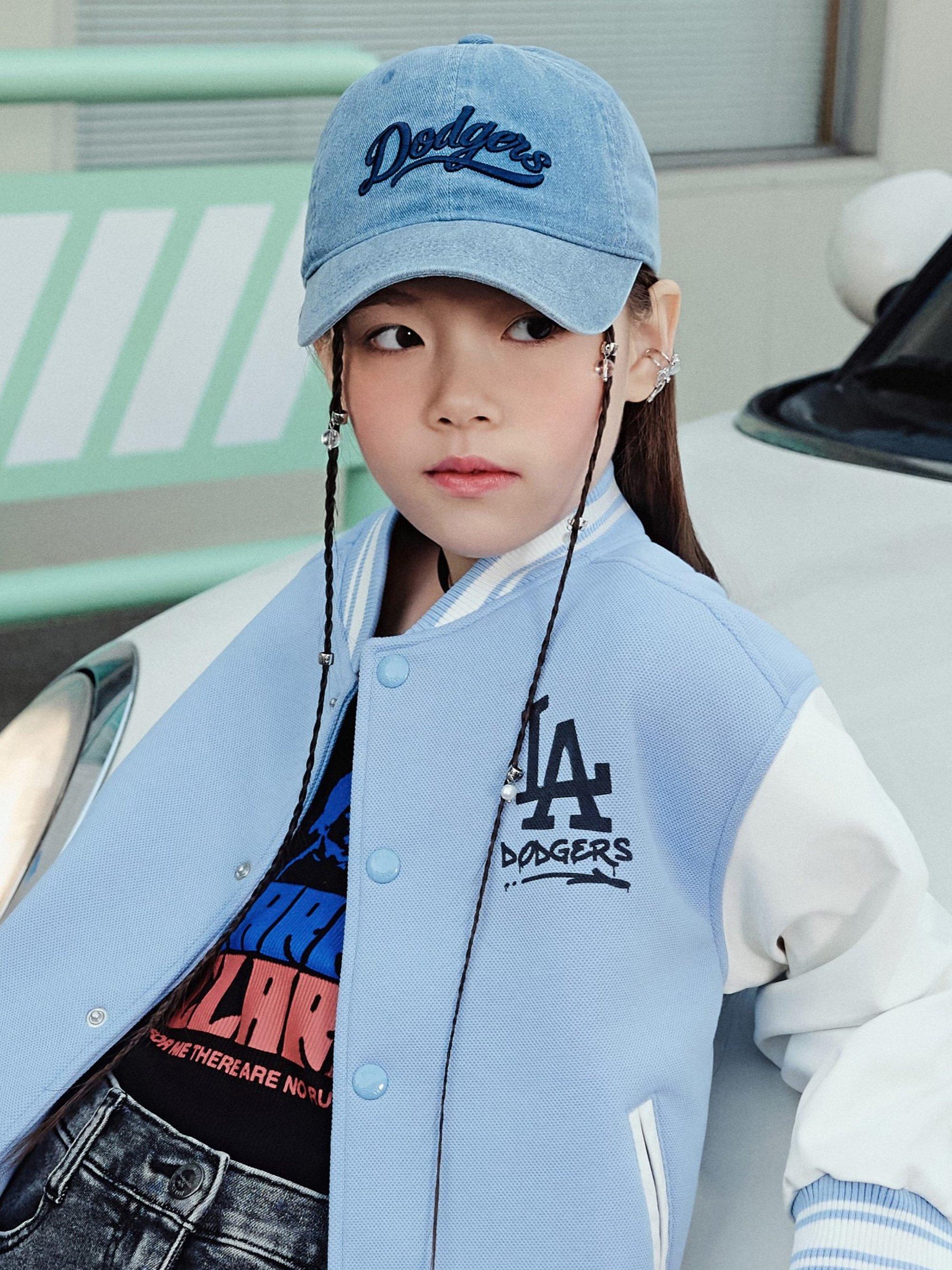 빈티지 워싱 챙배색 볼캡 LA다저스