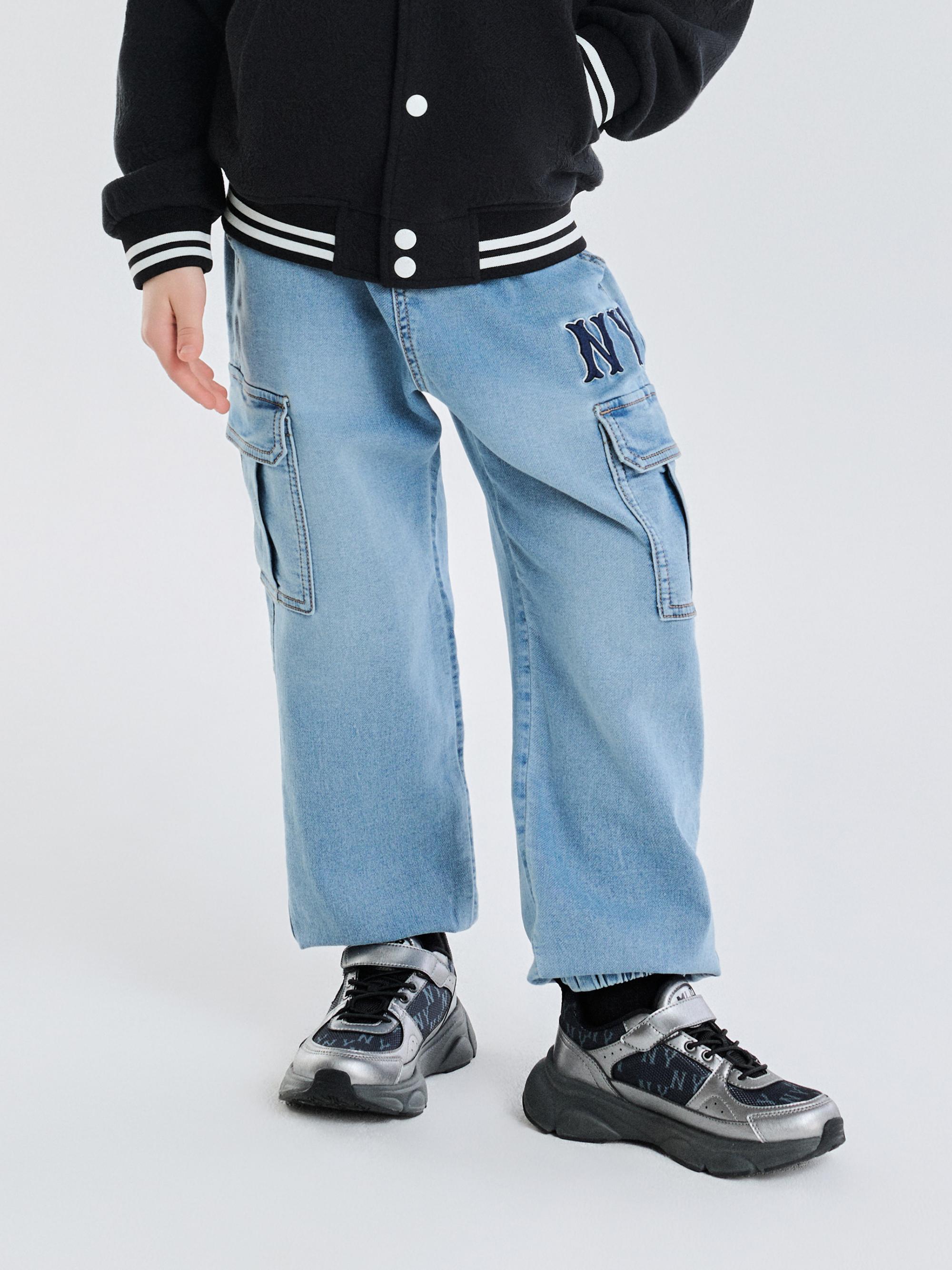 져지데님 카고 조거팬츠 뉴욕양키스