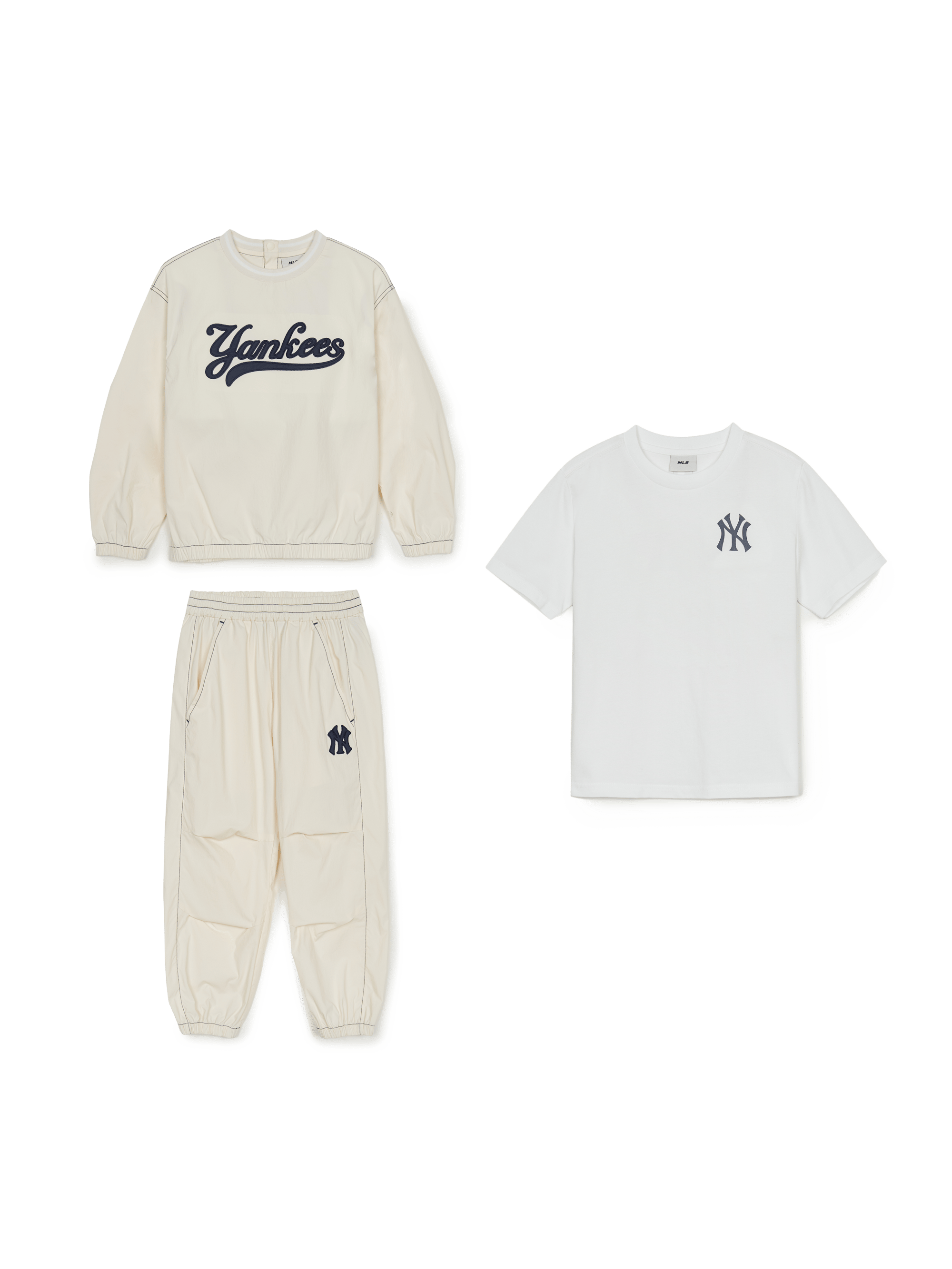 바시티 3PCS 우븐 세트 뉴욕양키스