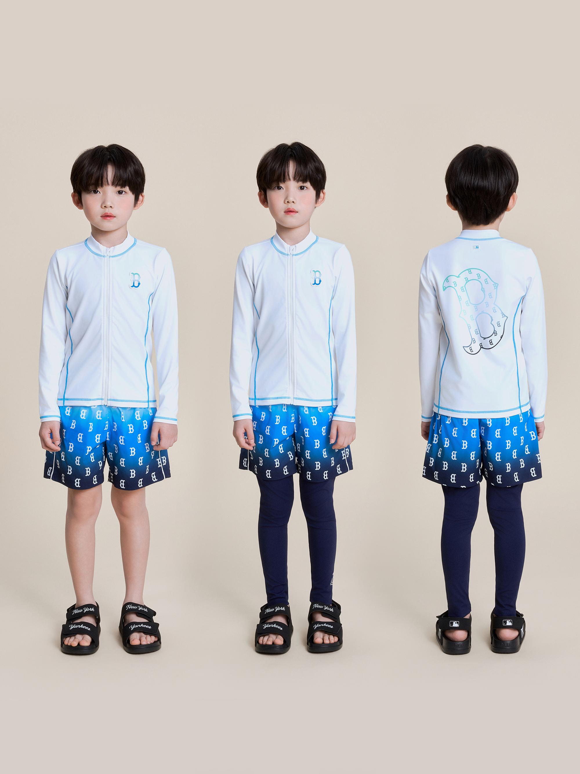 모노그램 3PCS 래쉬가드 세트 보스턴 레드삭스