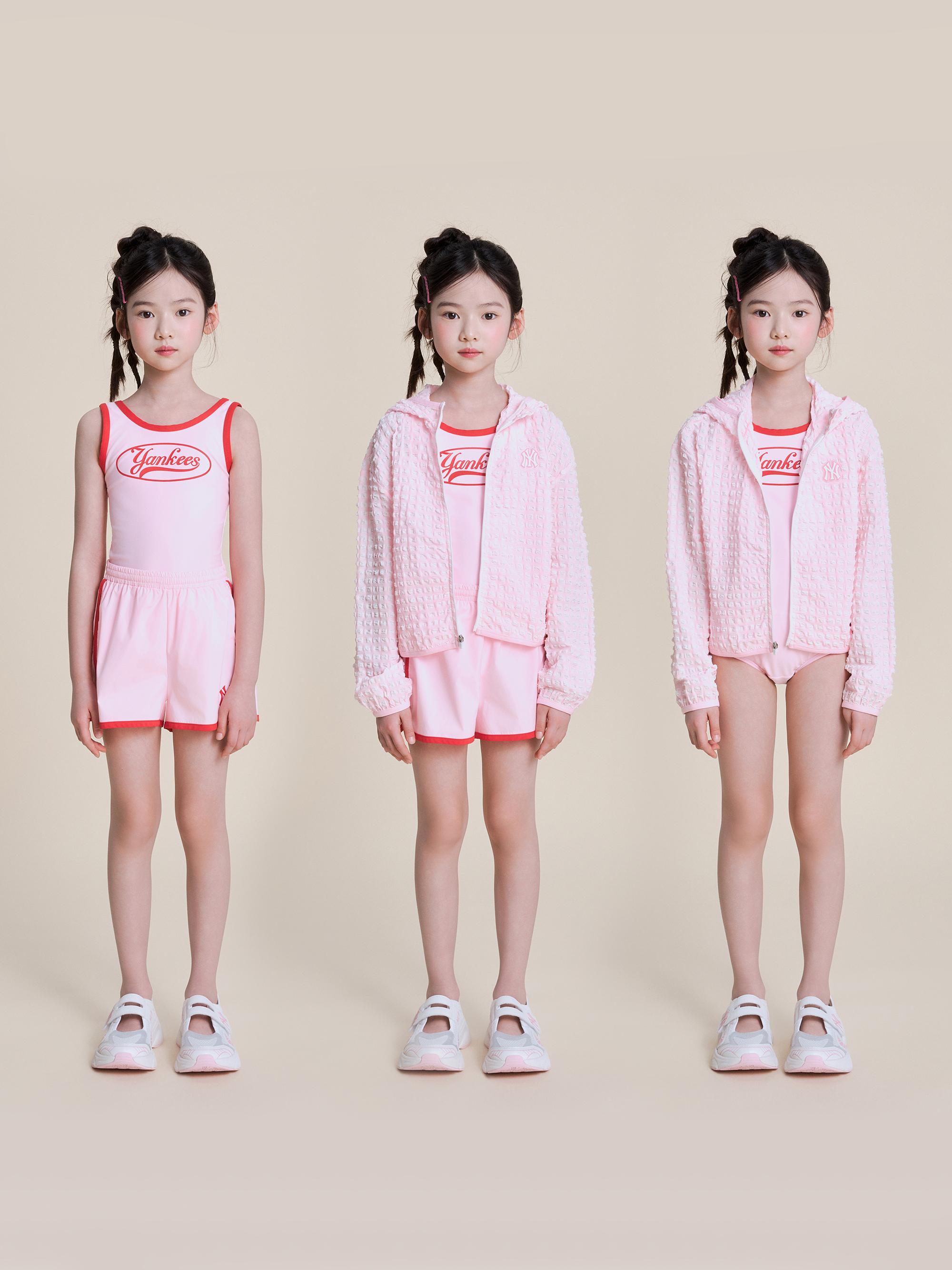 바시티 여아 3PCS 수영복 세트 뉴욕양키스