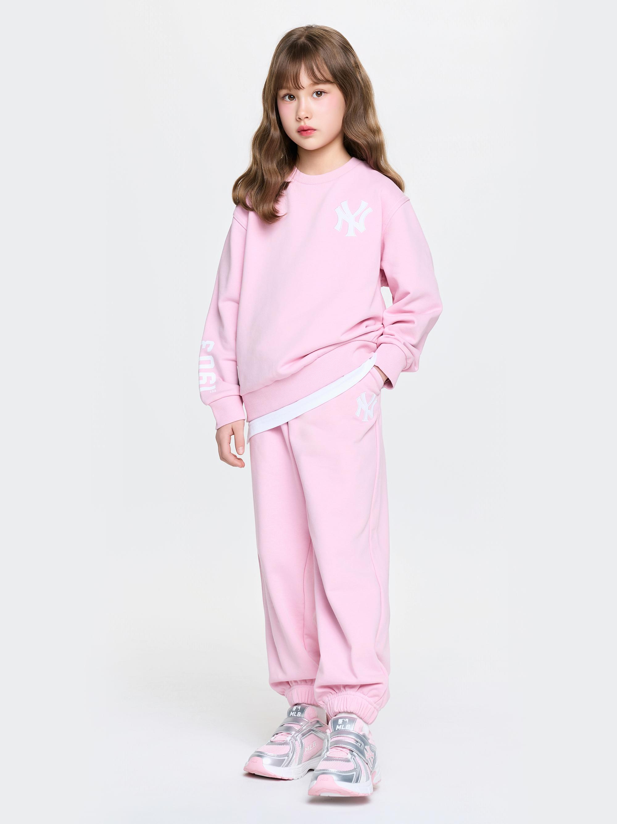 스포티브 베이직 레이어드 맨투맨세트 뉴욕양키스