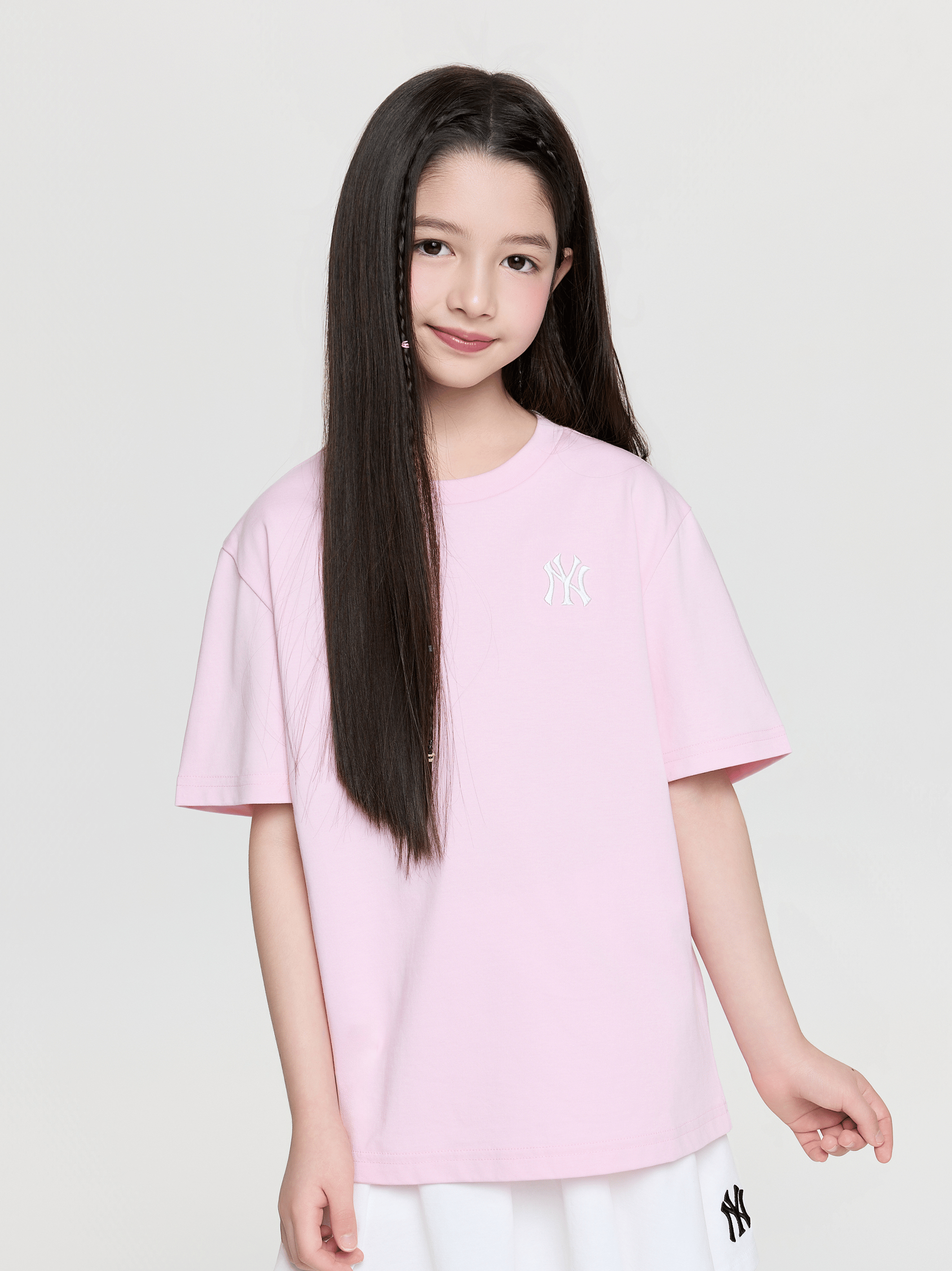베이직 스포티브 스몰로고 티셔츠 뉴욕양키스