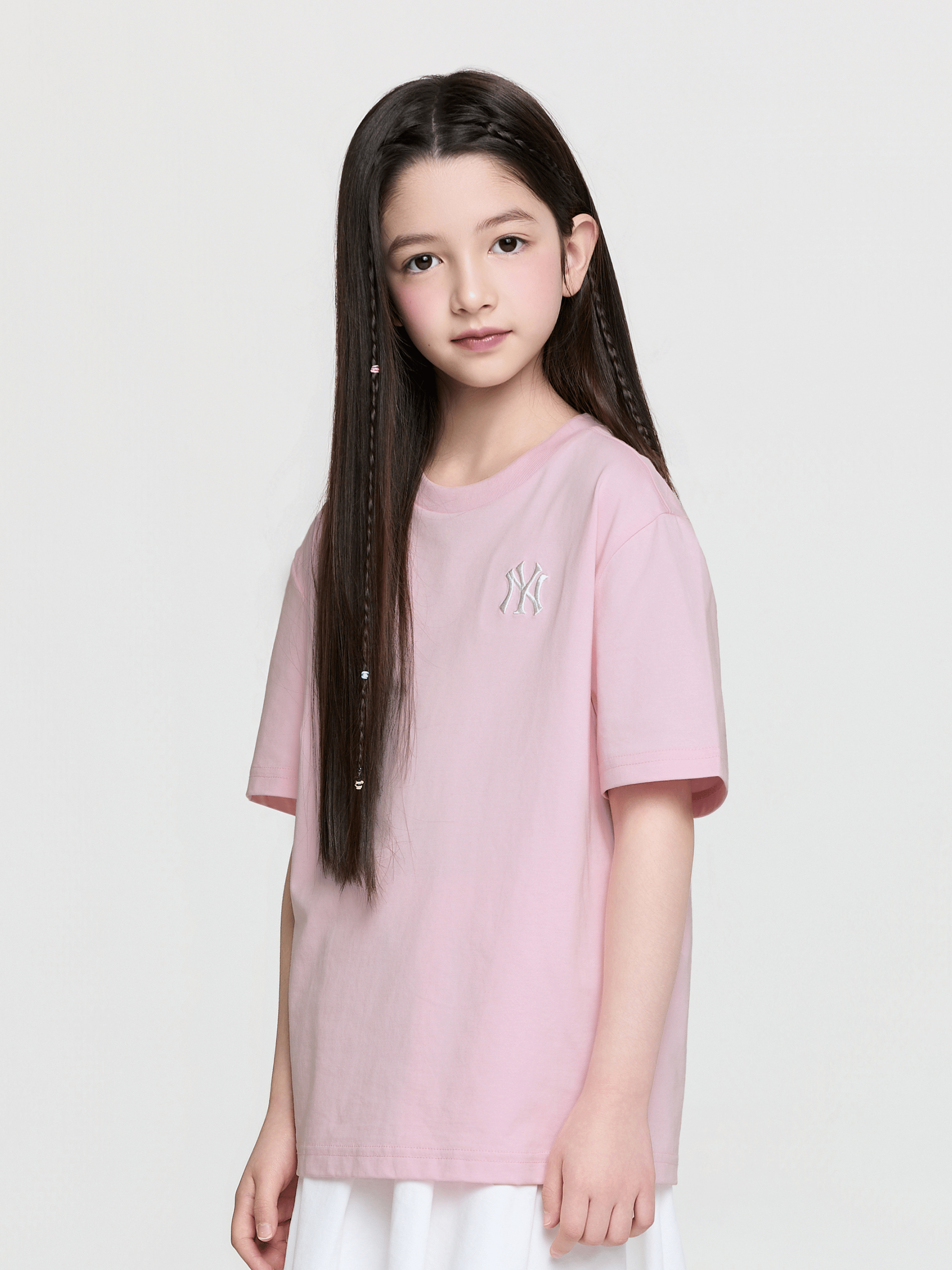 베이직 스포티브 스몰로고 티셔츠 뉴욕양키스