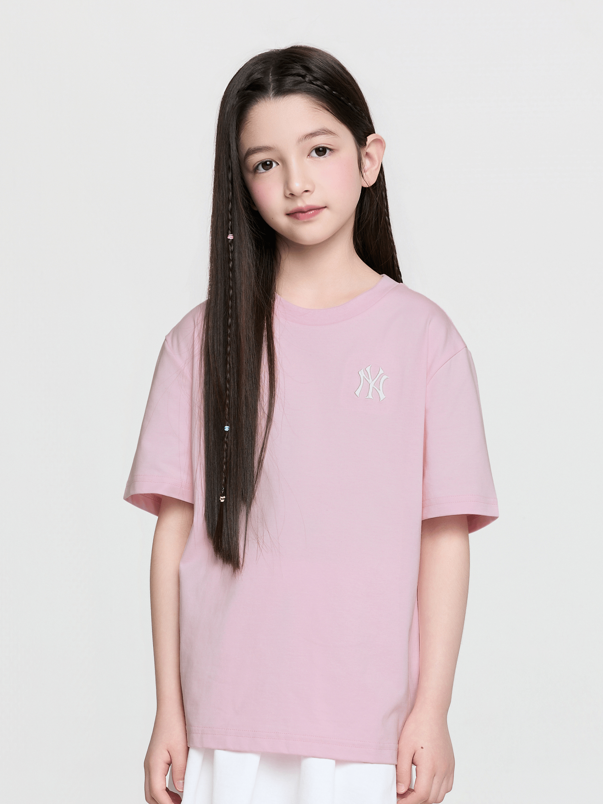 베이직 스포티브 스몰로고 티셔츠 뉴욕양키스