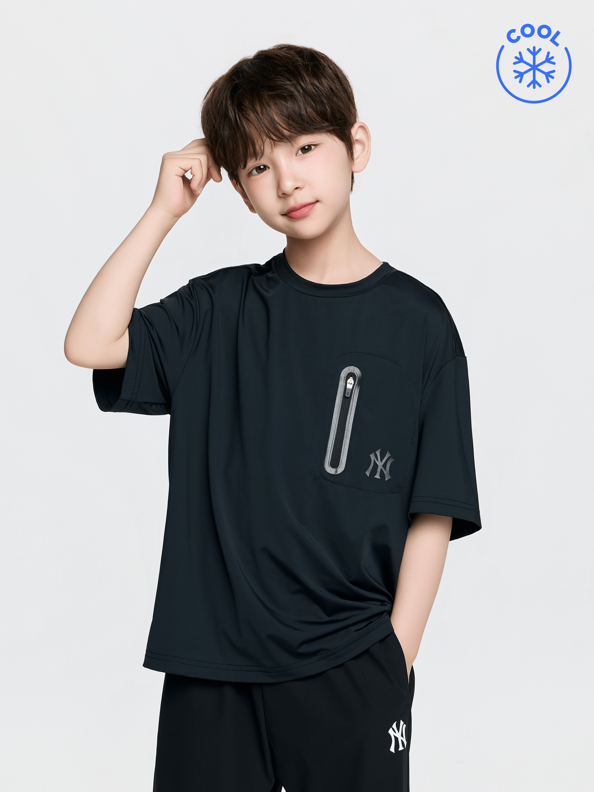 아웃도어 베이직 포켓 티셔츠 뉴욕양키스