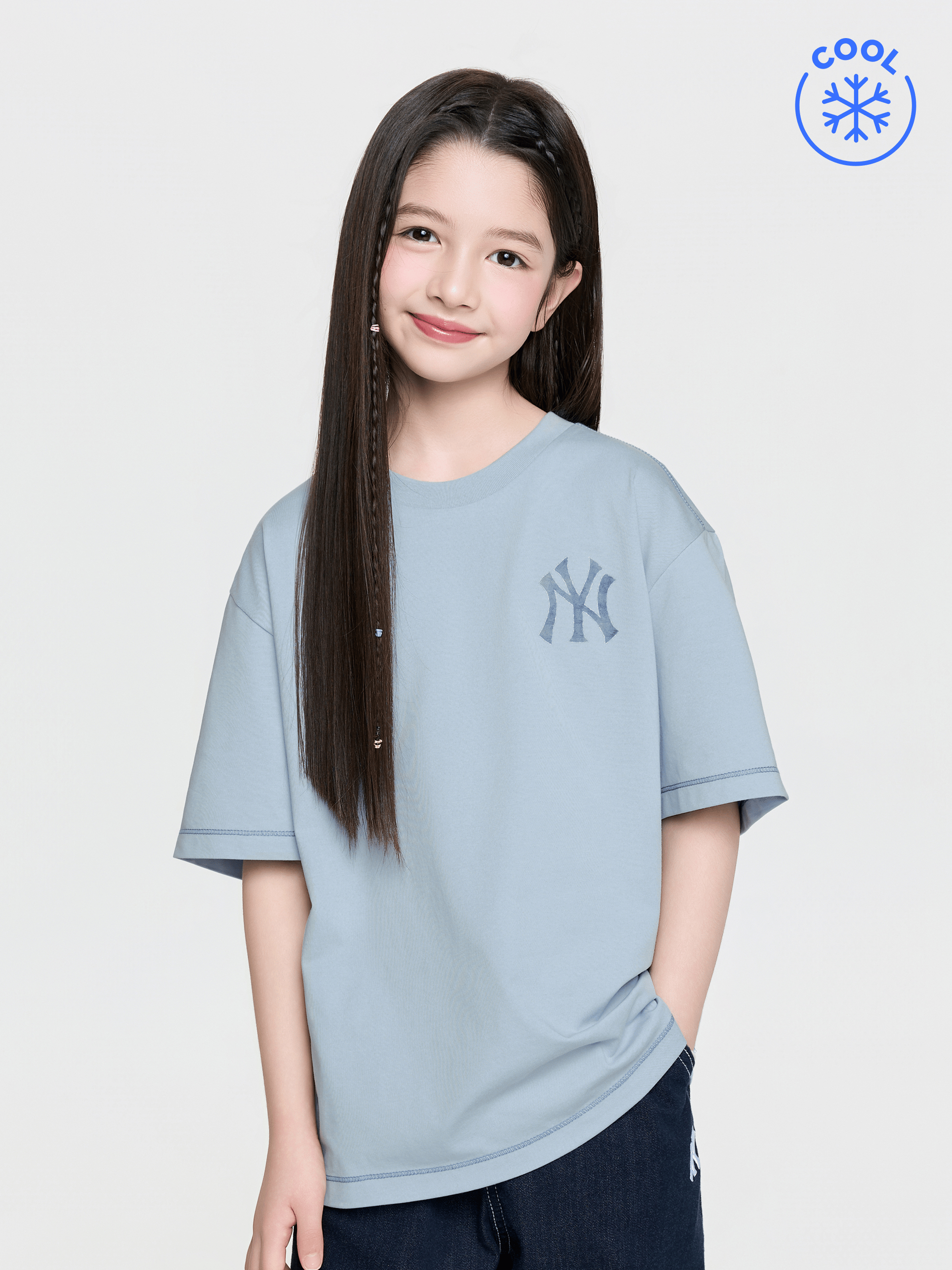 스트릿 모노그램 빅럭스 티셔츠 뉴욕양키스