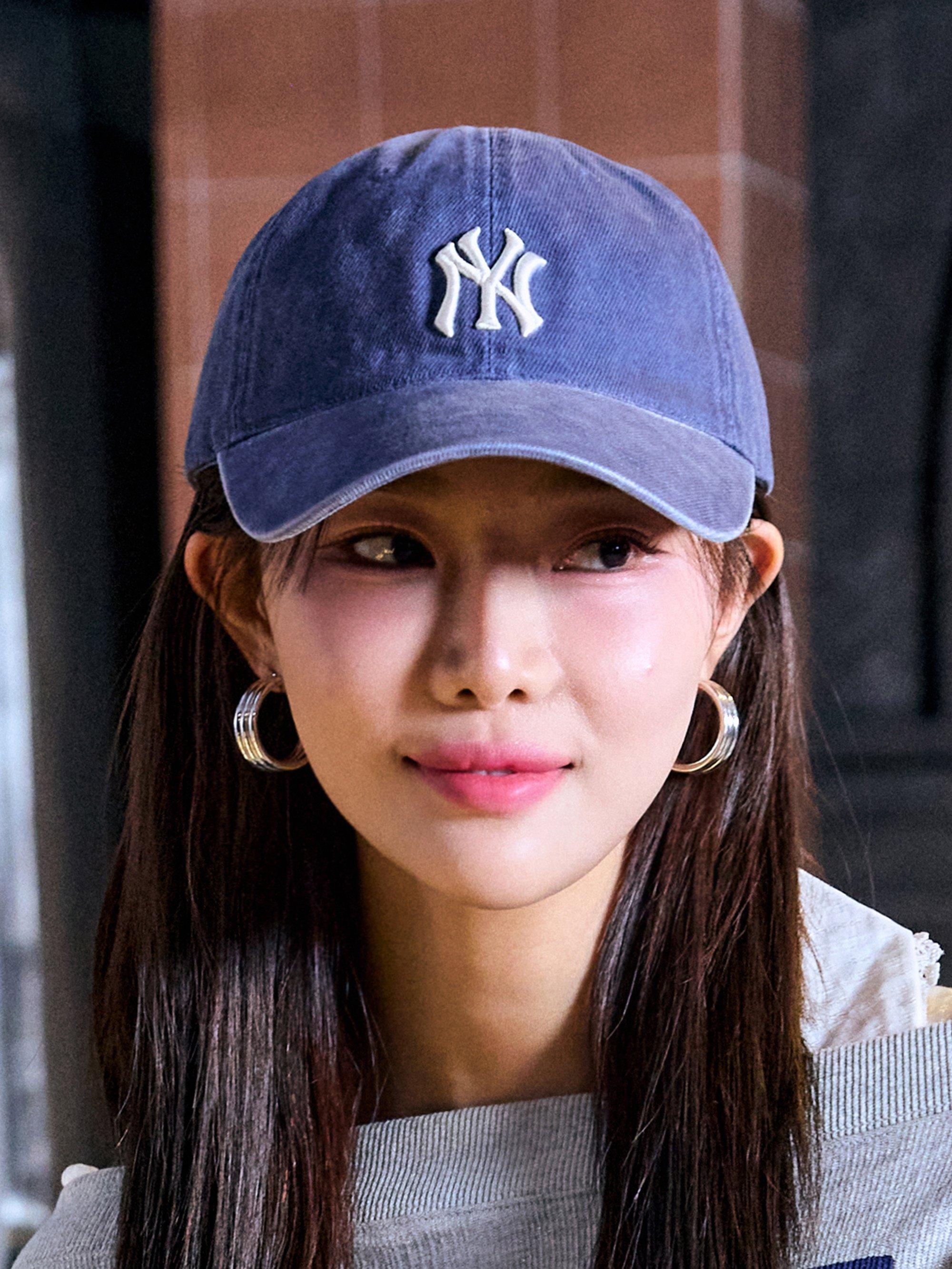 베이직 워싱 언스트럭쳐 볼캡 뉴욕양키스