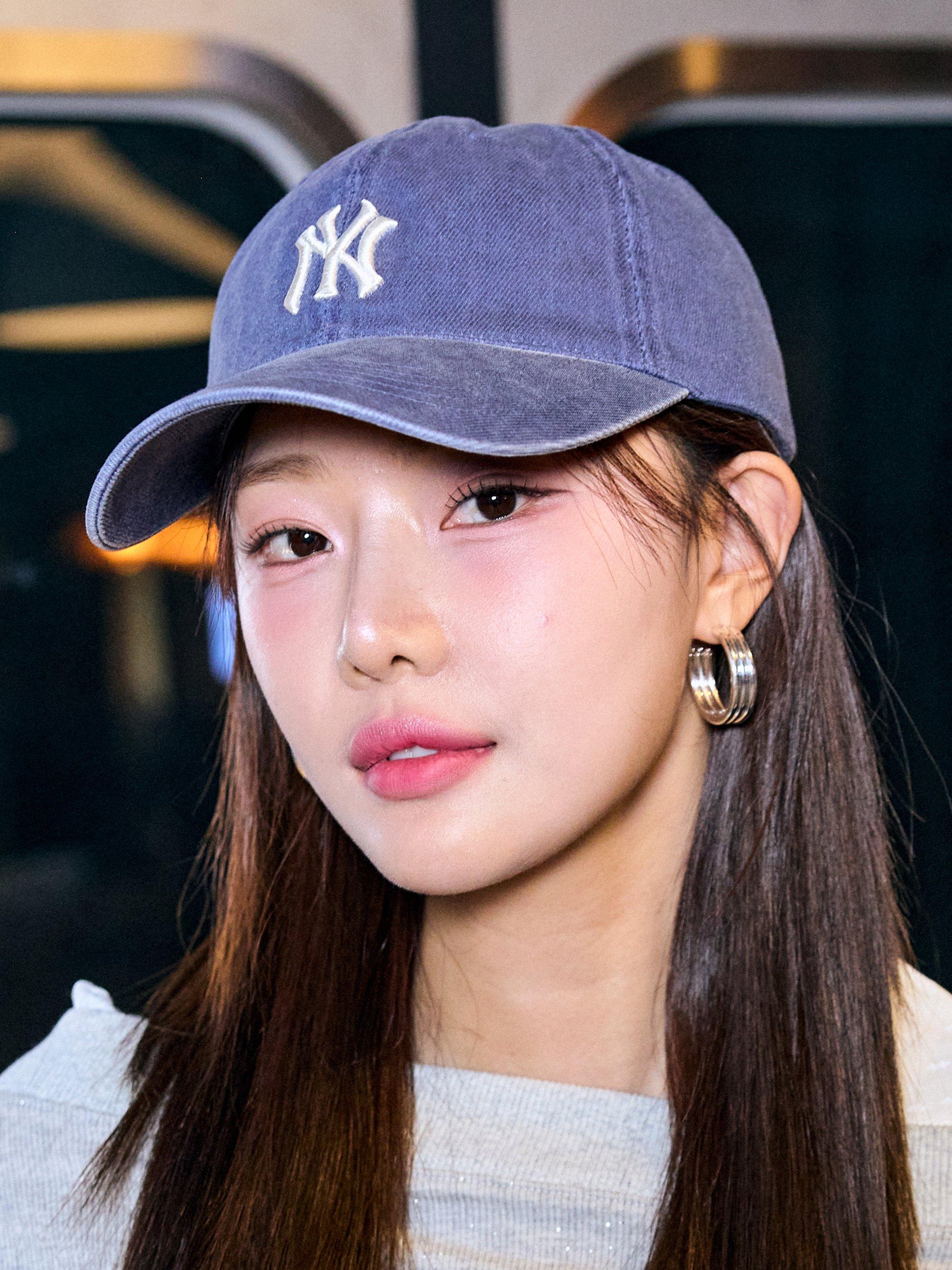 베이직 워싱 언스트럭쳐 볼캡 뉴욕양키스