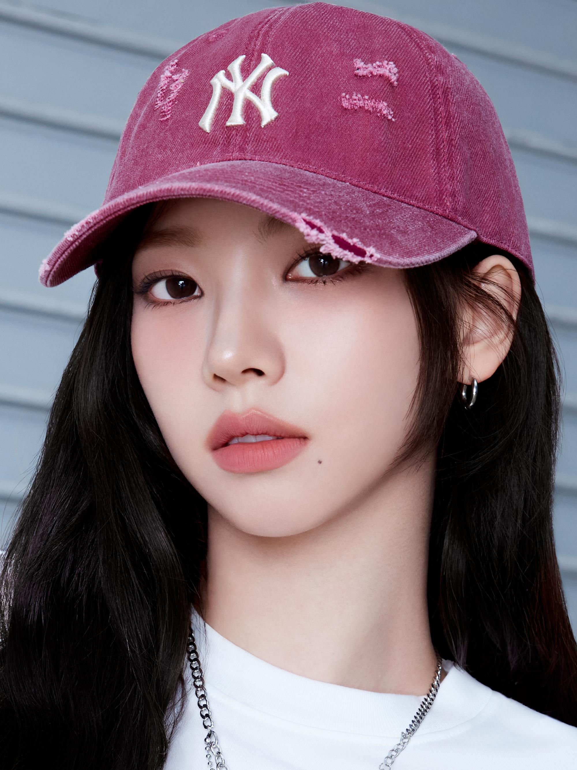 데미지 워싱 언스트럭쳐 볼캡 뉴욕양키스