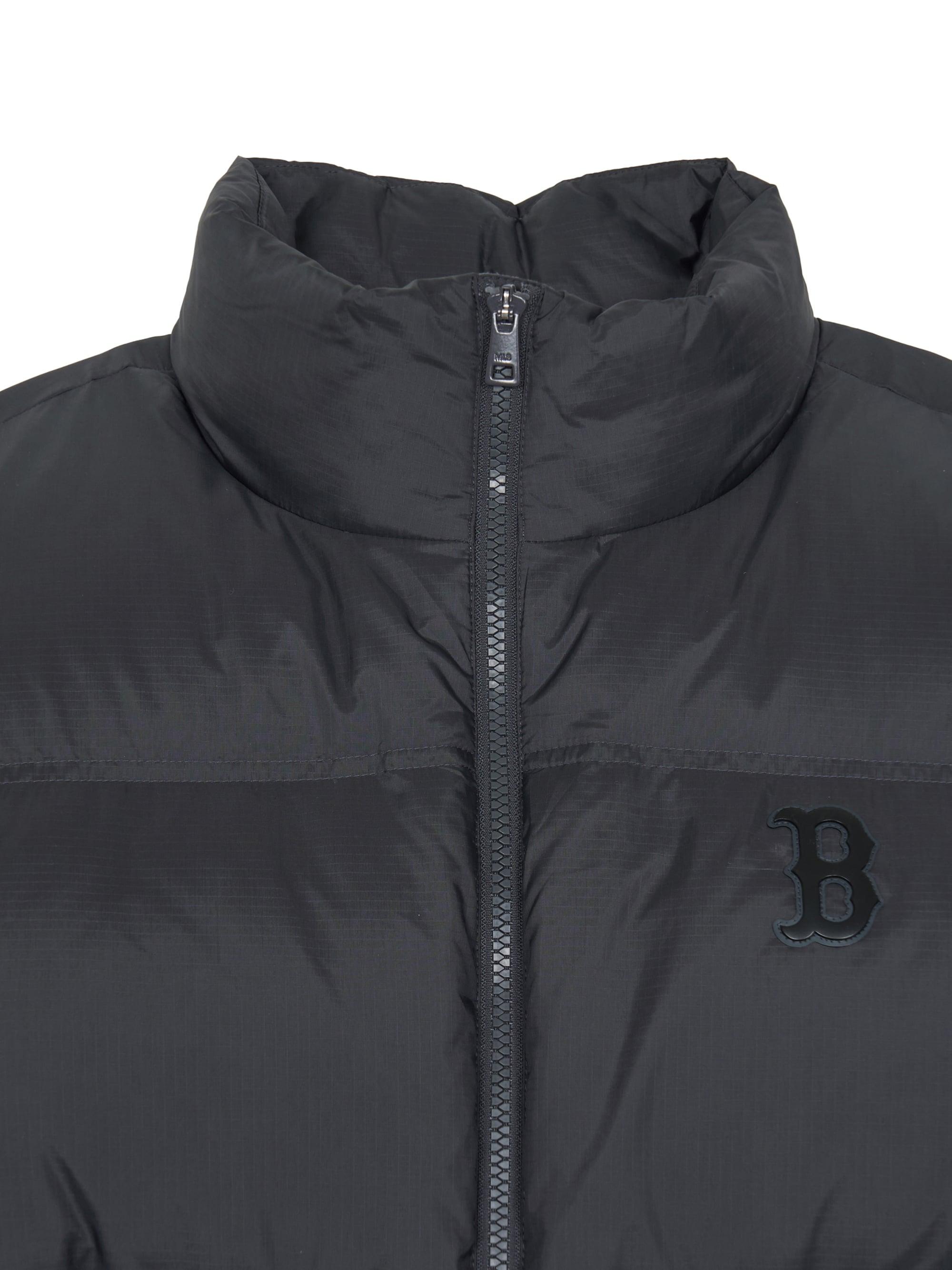 메가로고 립스탑 숏패딩 보스턴 레드삭스