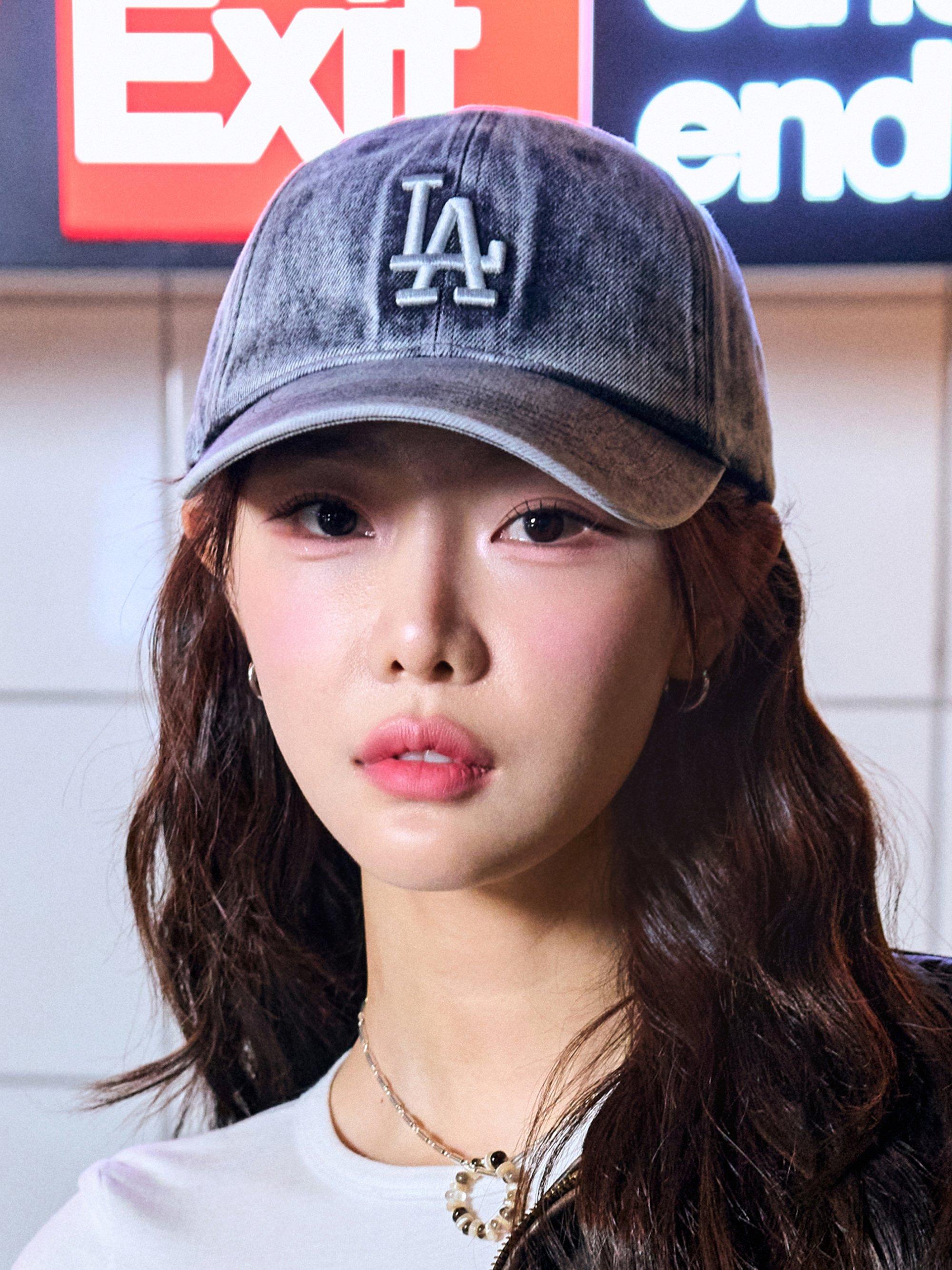 헤비 워싱 언스트럭쳐 볼캡 LA다저스