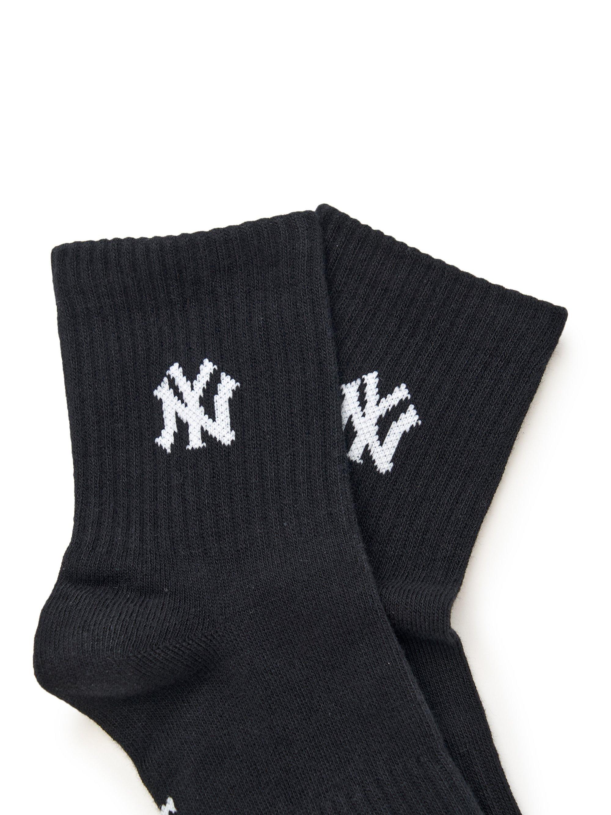 데일리 스몰로고 중목양말 3족세트 MLB