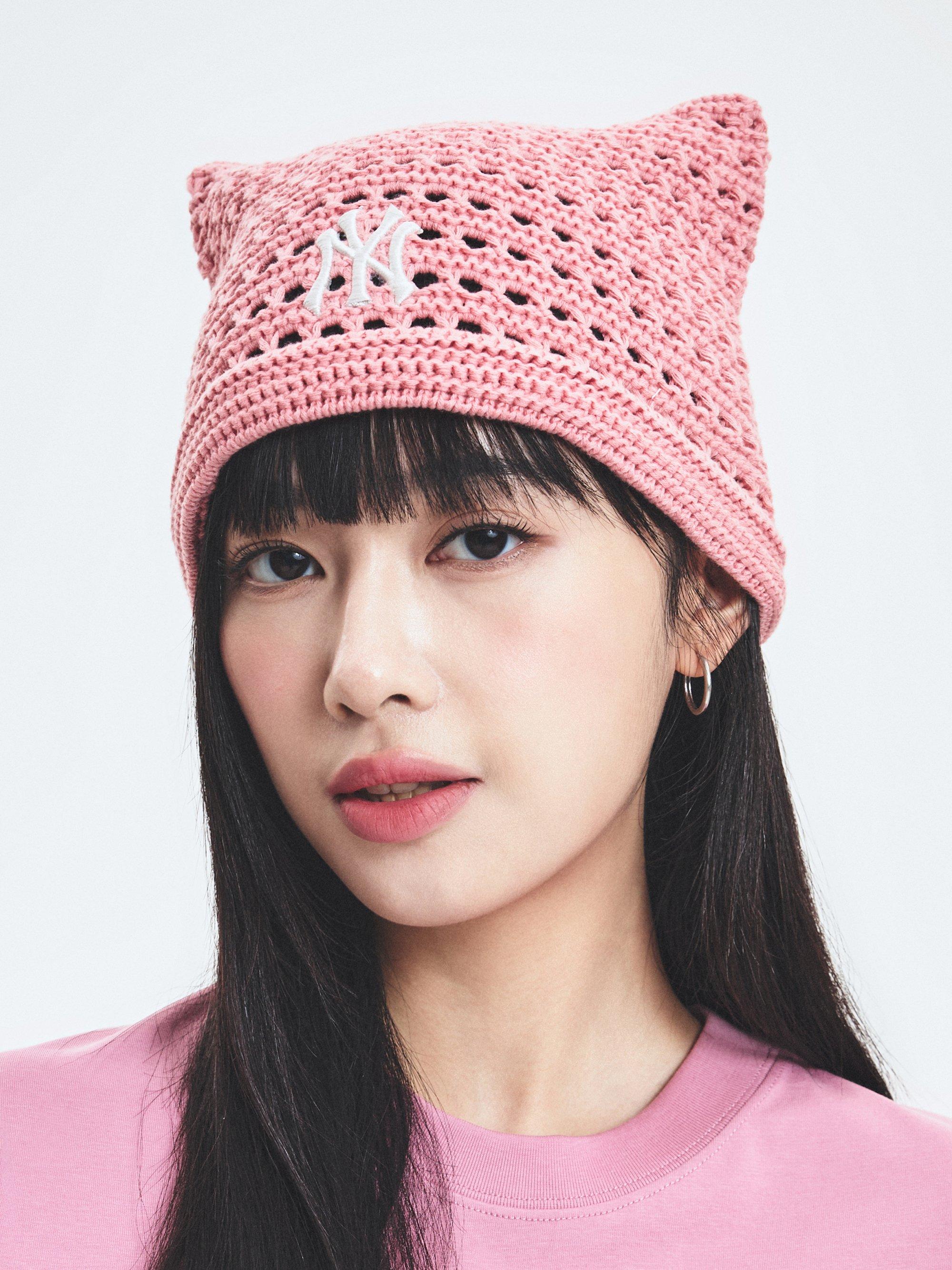 크로셰 미야옹 비니 뉴욕양키스