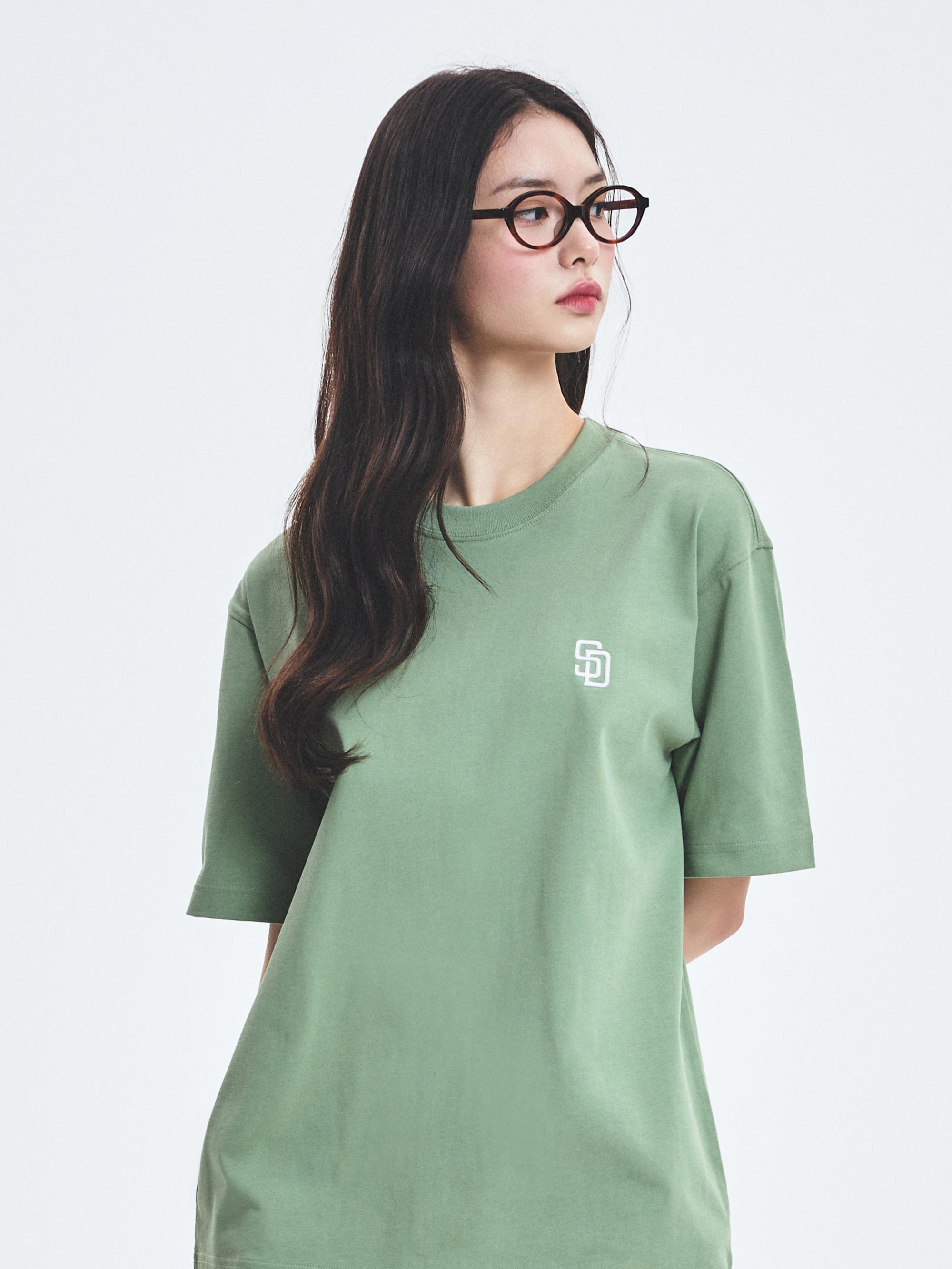 베이직 헤비웨이트 오버핏 기능성 반팔 티셔츠 샌디에이고 파드리스