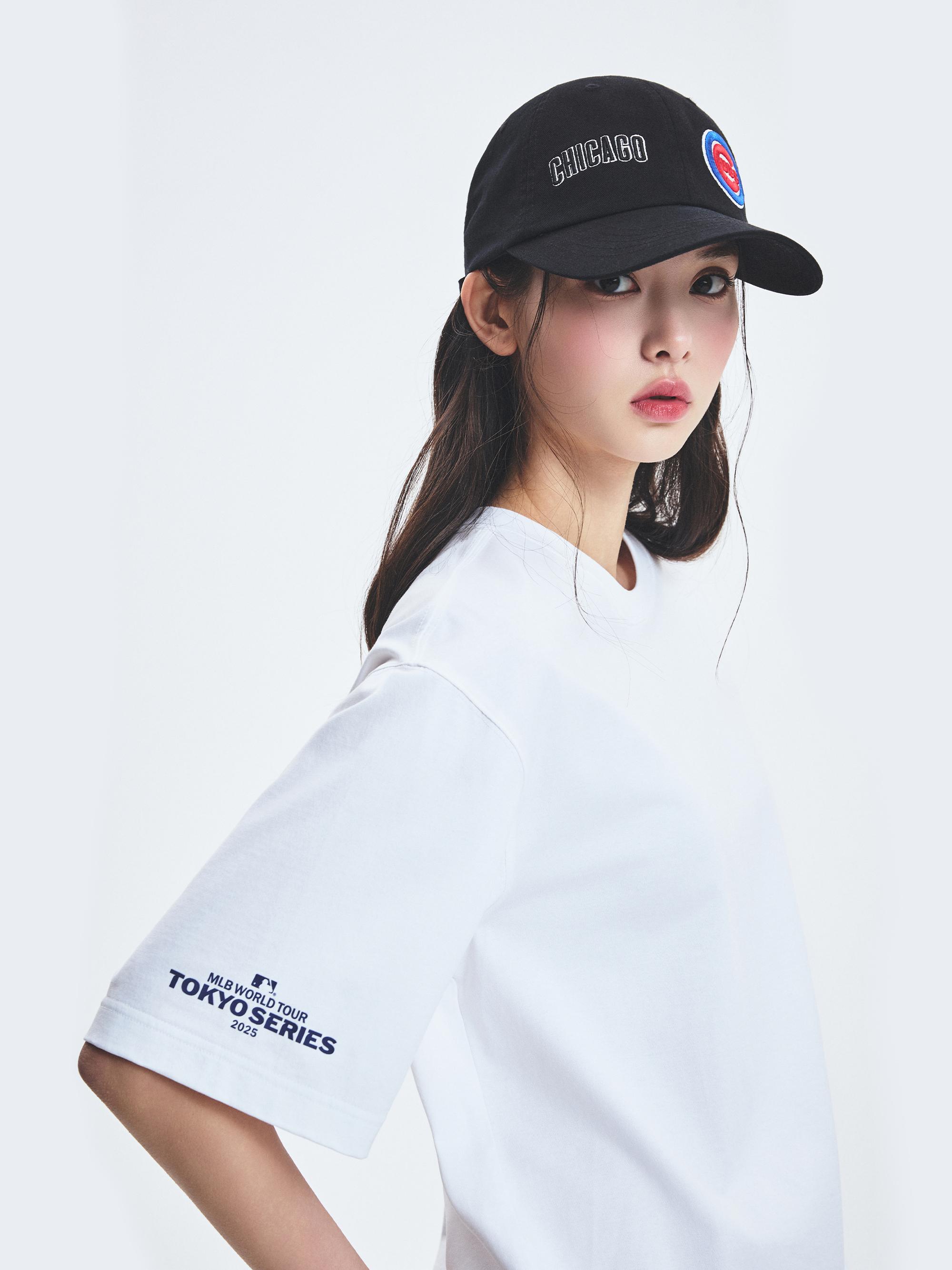 2025 MLB 월드투어 반팔 티셔츠 시카고 컵스