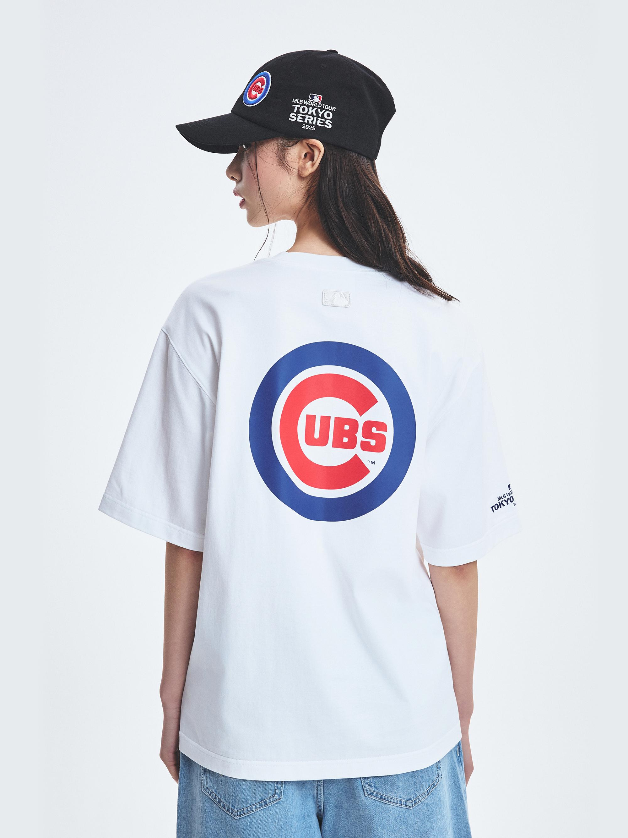 2025 MLB 월드투어 반팔 티셔츠 시카고 컵스