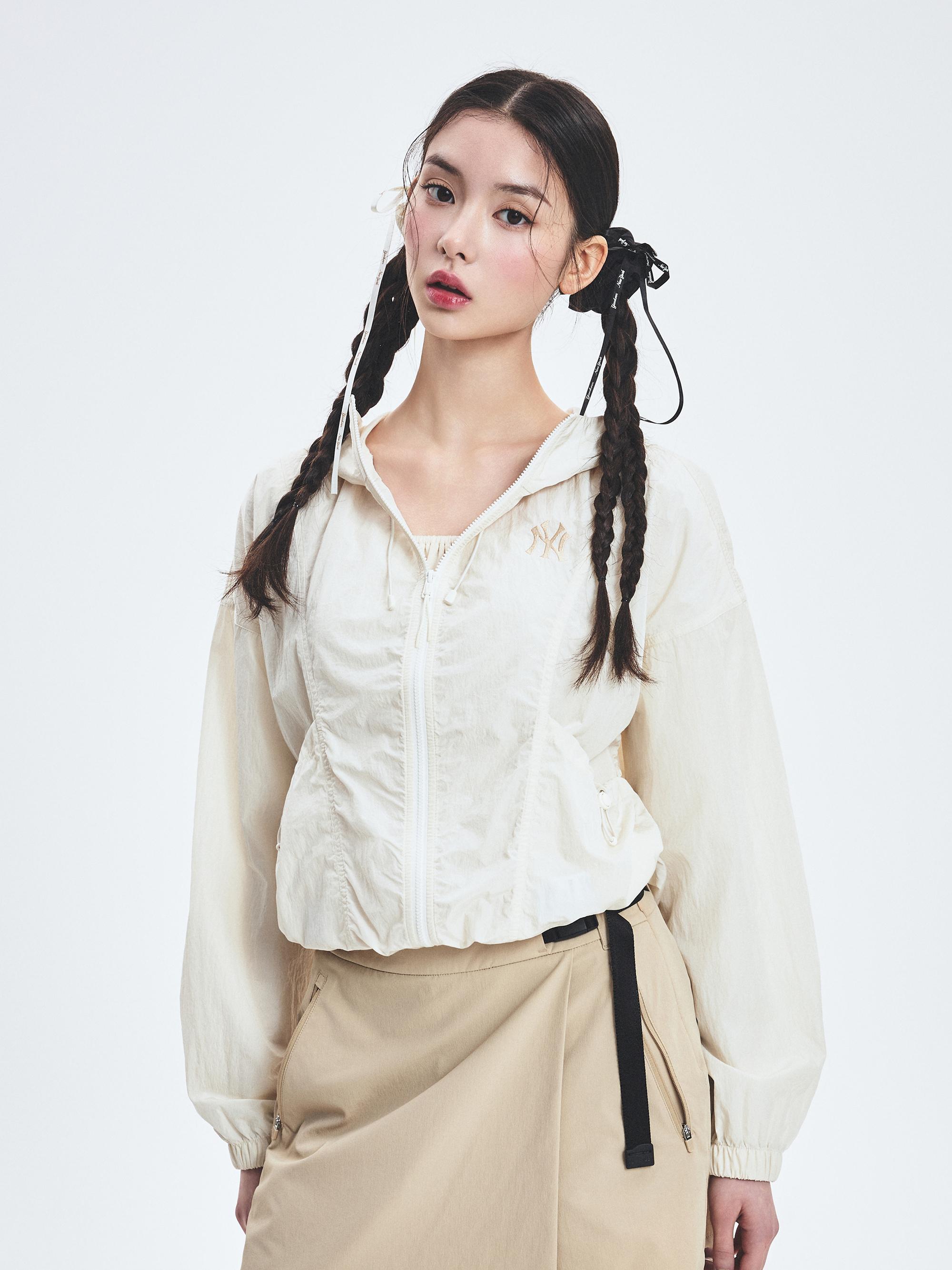 여성 고프코어 셔링 바람막이 뉴욕양키스