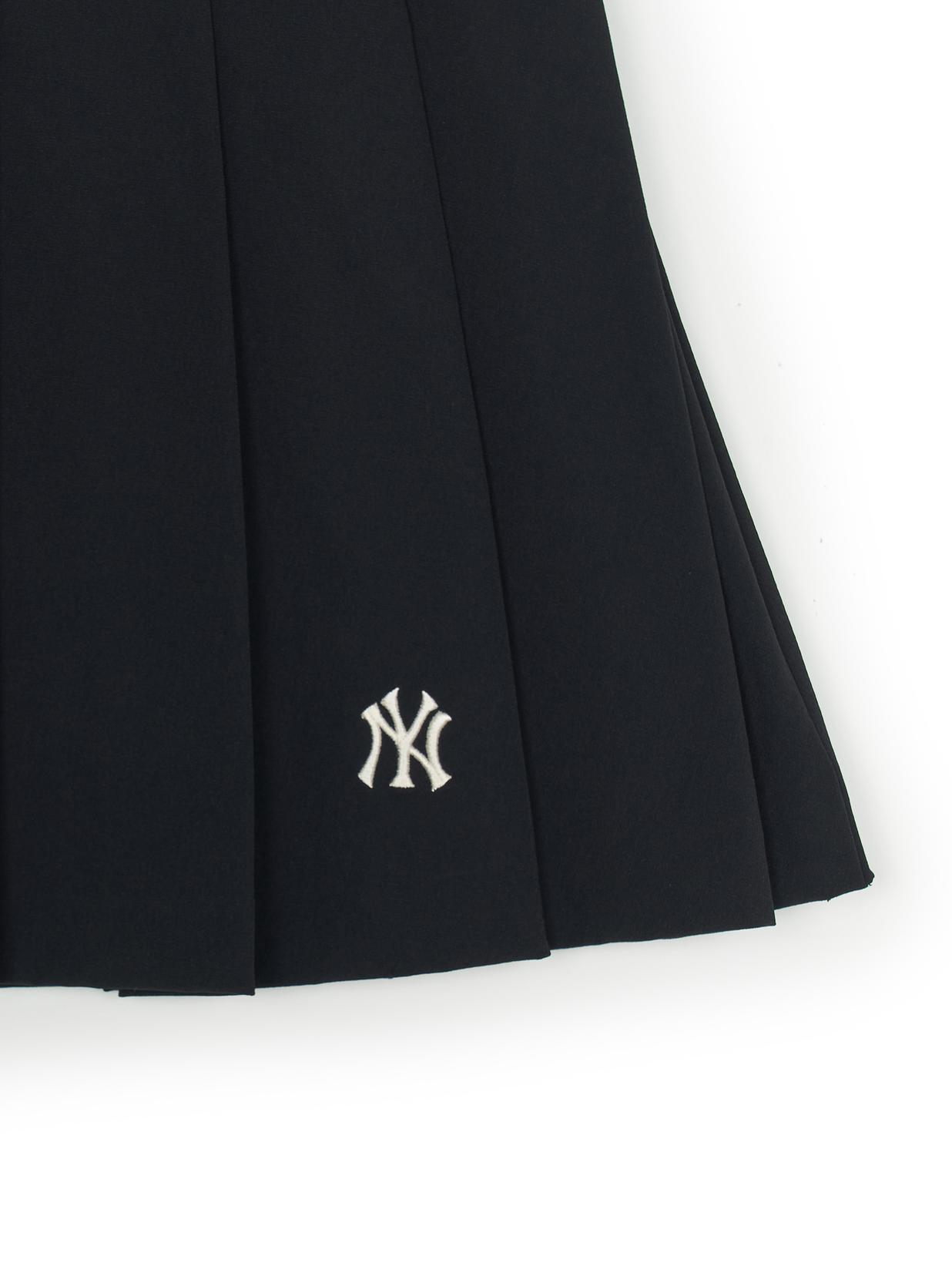 MLB 스포티브 바시티 플리츠 스커트 뉴욕양키스 (BLACK)