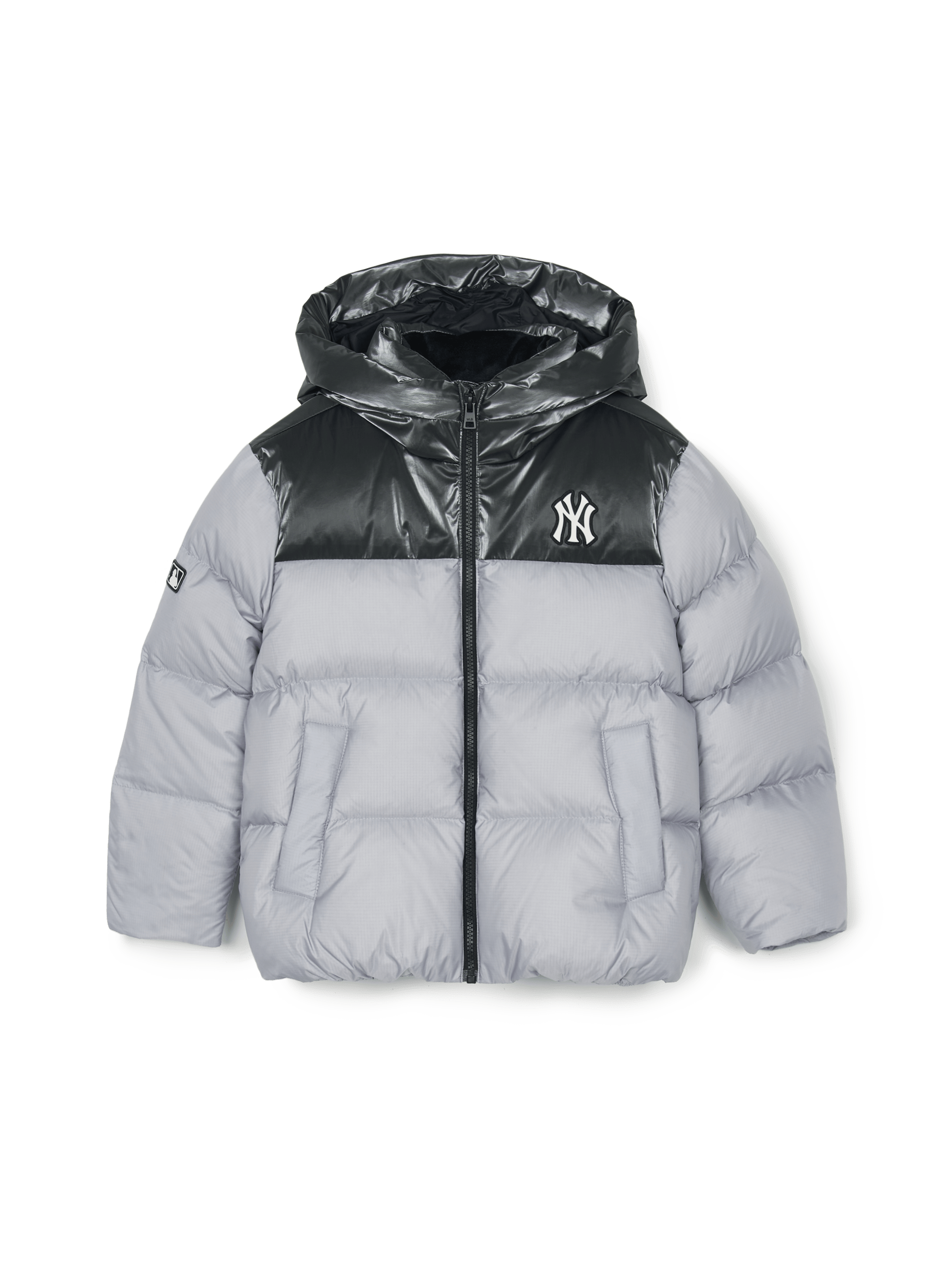 大量入荷 메탈배색 하이퍼 MLB 숏다운 (GRAY) 뉴욕양키스 K-POP/アジア