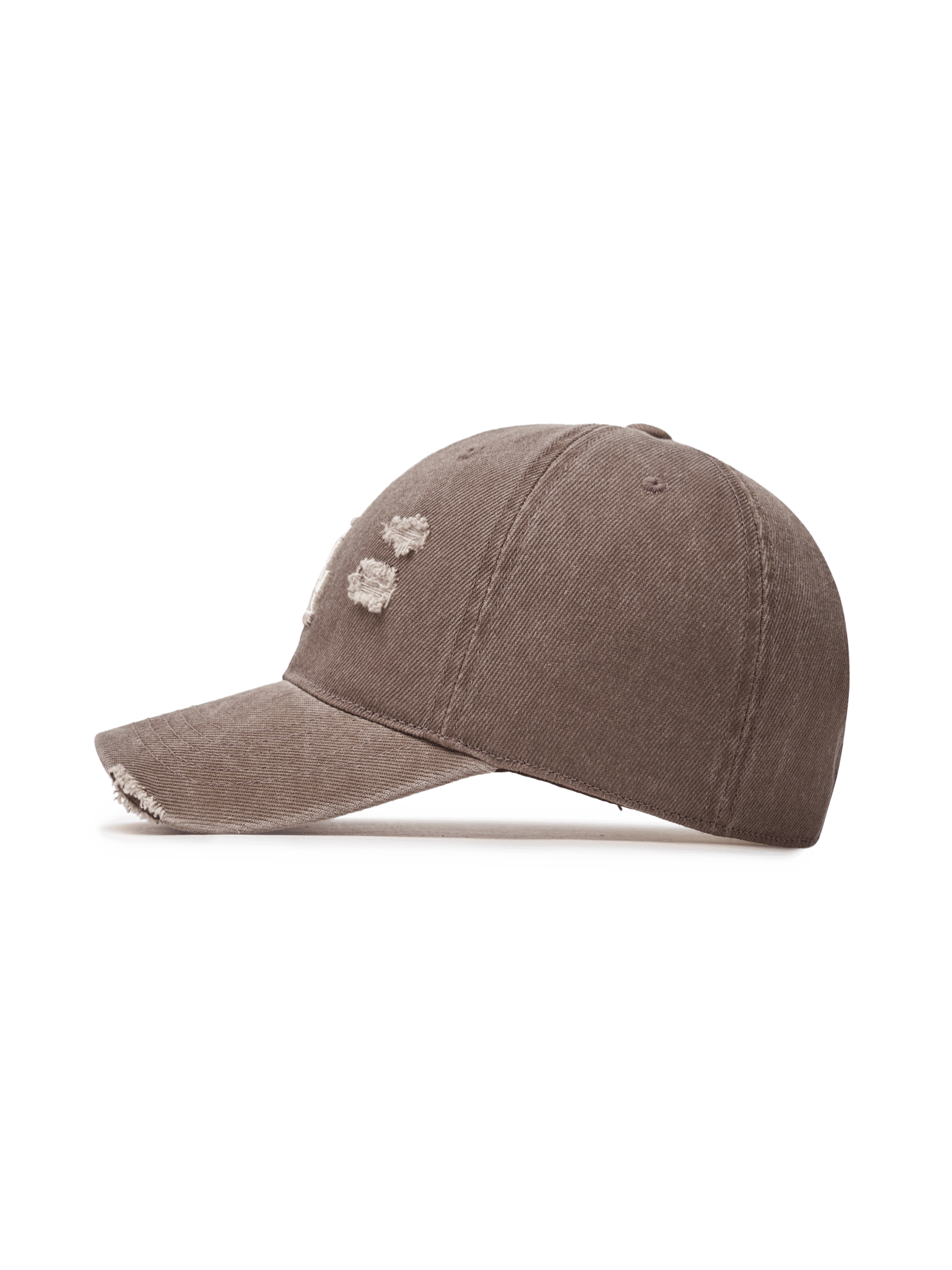 MLB 데미지 워싱 언스트럭쳐 볼캡 LA다저스 (BROWN)