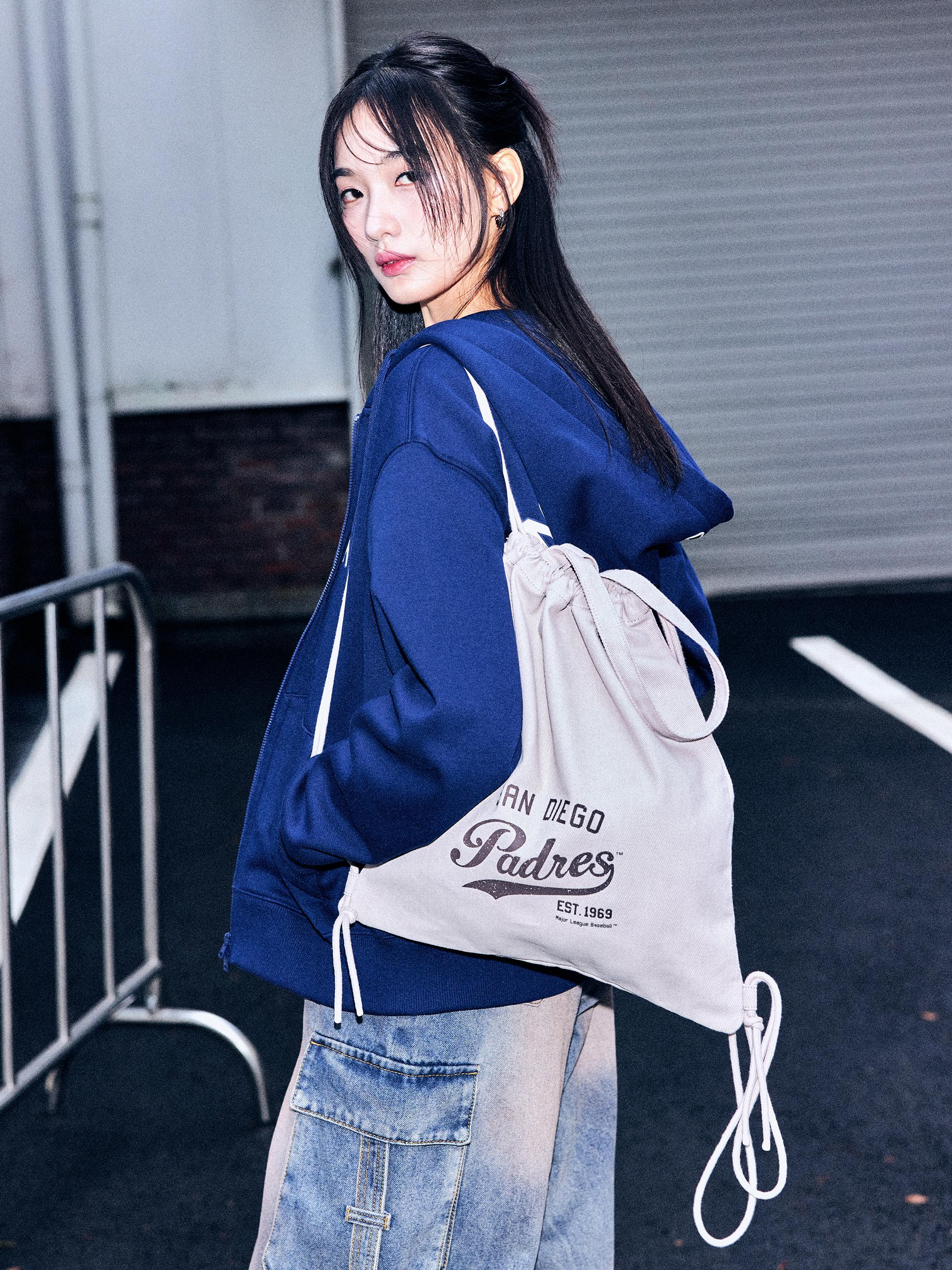 MLB 빈티지 레터링 짐색 샌디에이고 파드리스 (GRAY)