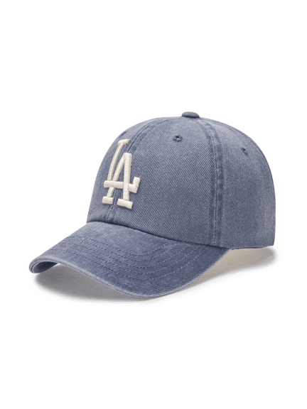 MLB 헤비 워싱 언스트럭쳐 볼캡 LA다저스 (DARK GRAY)