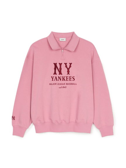 ☆MLB Korea☆ Basic Coopers Logo Mega Overfit Half Zip Up Ma ☆MLB Korea☆ Basic Coopers Logo Mega Overfit Half Zip Up Sw