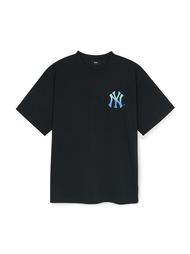 ★MLB KOREA★ ベーシック スモールロゴ オフショルダー Tシャツ ☆MLB KOREA☆ ベーシック スモールロゴ オフショルダー Tシャツ