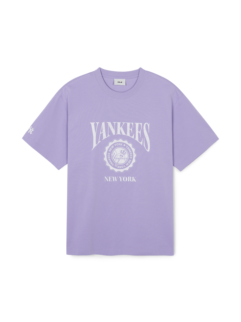 빈티지 로고 그래픽 반팔 티셔츠 뉴욕양키스