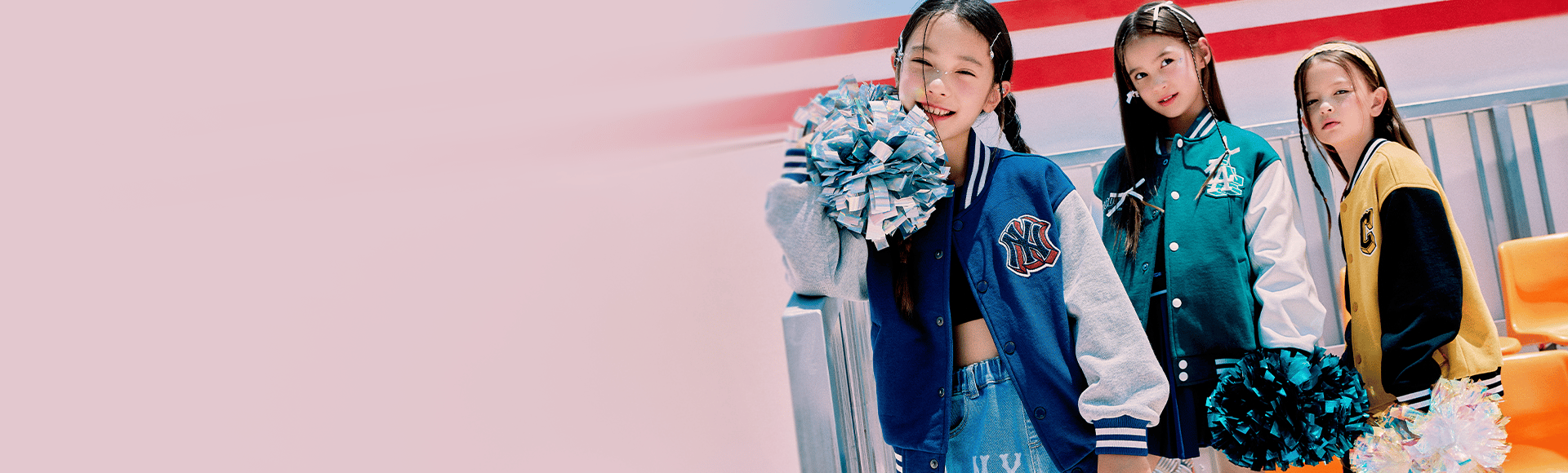 키즈 바시티점퍼