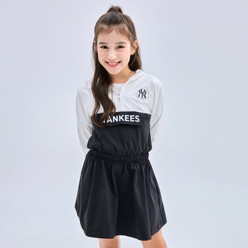 베이직 아노락 원피스 뉴욕양키스