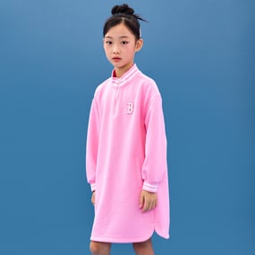다이아 모노그램 자가드 집업 원피스 보스턴 레드삭스
