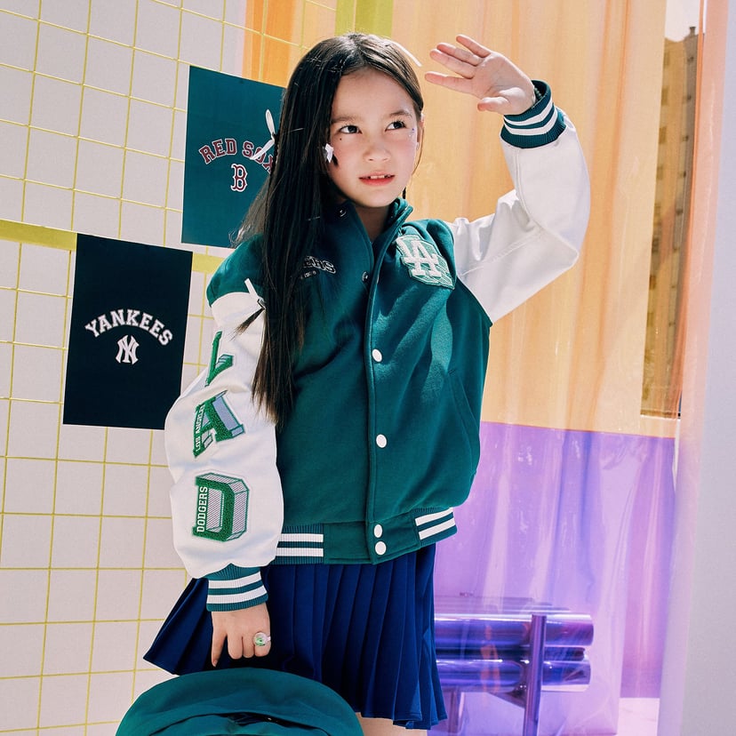 팝 아트웍 바시티 점퍼 LA다저스