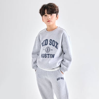 바시티 기모 맨투맨 세트 보스턴 레드삭스