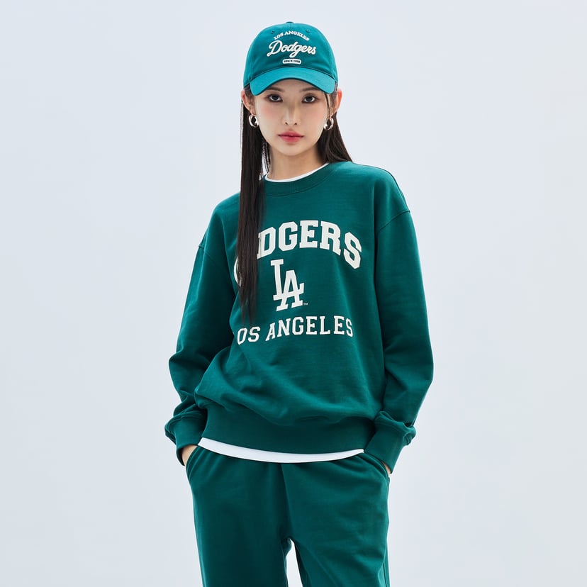 바시티 오버핏 맨투맨 LA다저스