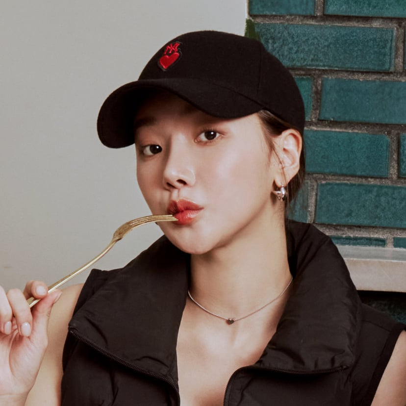 하트 울 스트럭쳐 볼캡 뉴욕양키스