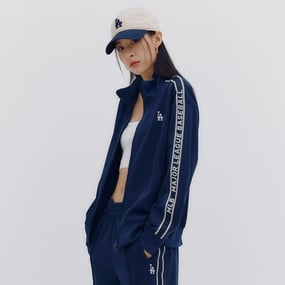 베이직 애슬레저 져지 스텐드넥 집업 LA다저스