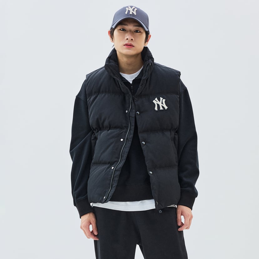 바시티 패딩 조끼 뉴욕양키스