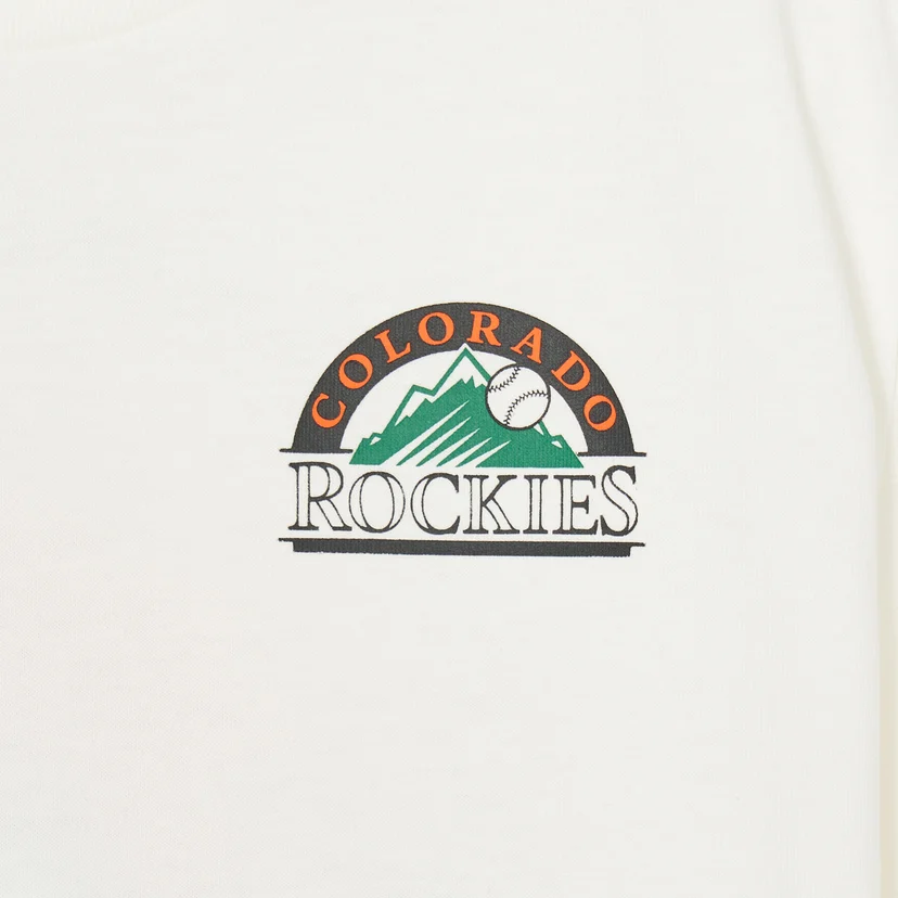 베이직 캠핑 그래픽 티셔츠 콜로라도 로키스