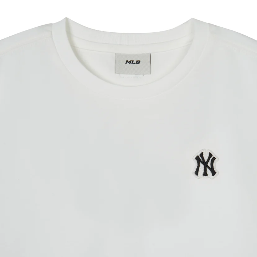 베이직 스몰로고 크롭 티셔츠 (여아) 뉴욕양키스