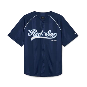 바시티 하이글로시 베이스볼 셔츠 보스턴 레드삭스
