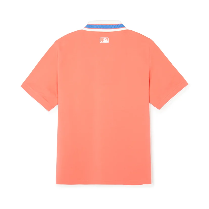 여성 오픈카라 배색 슬림핏 카라 티셔츠 클리블랜드 가디언스