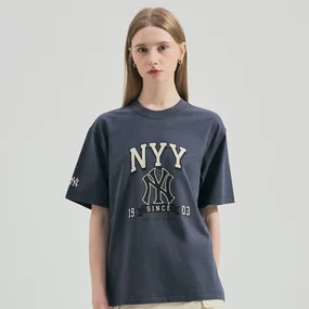빈티지 빅로고 그래픽 반팔 티셔츠 뉴욕양키스